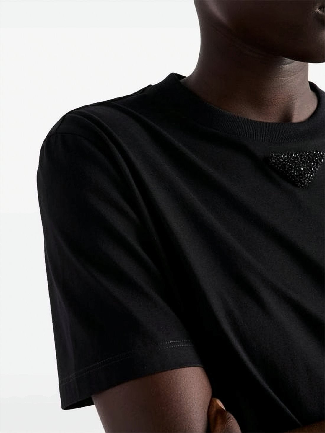 Black Short-Sleeve T-Shirt