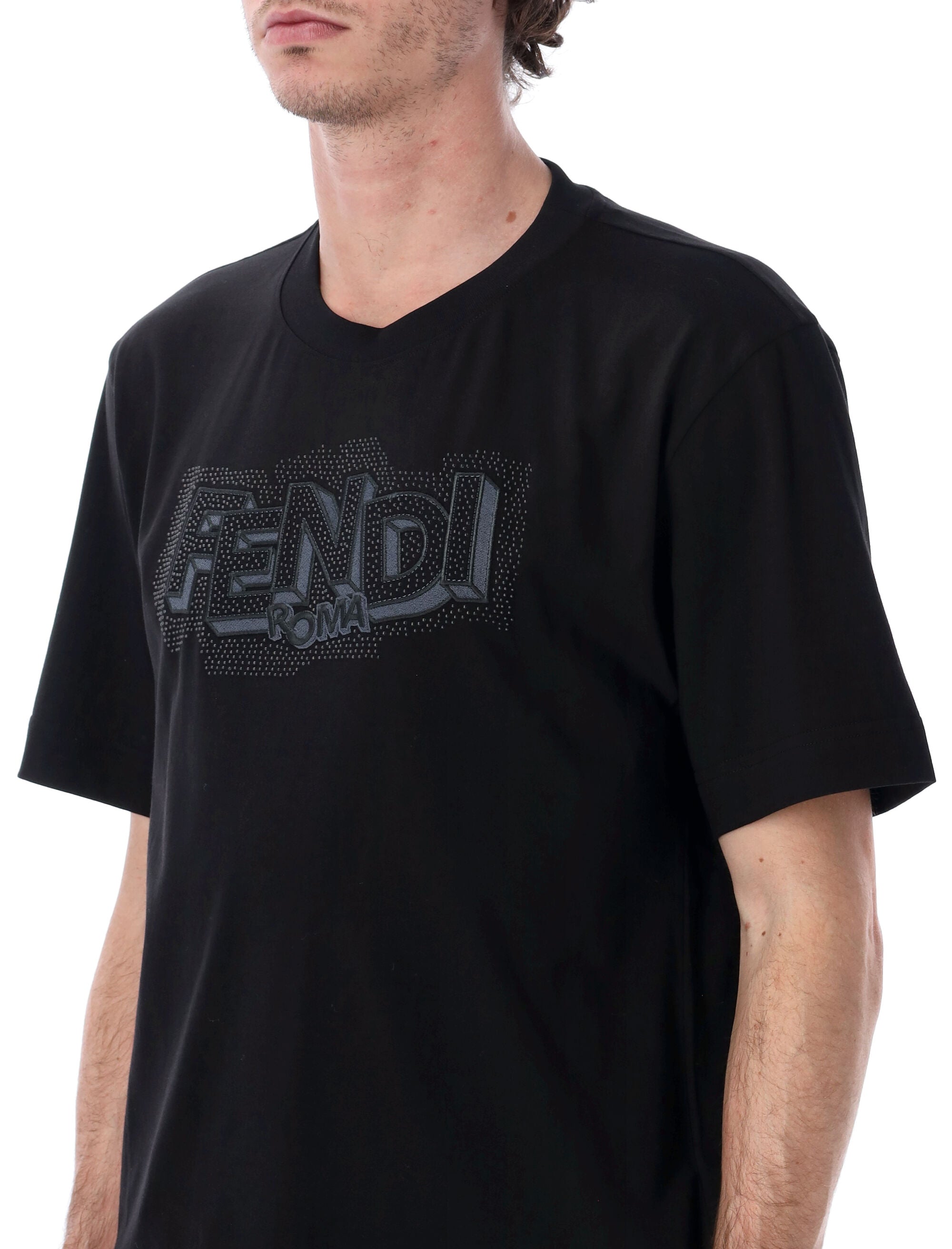 Pop Pois T-Shirt with Embroidered Logo