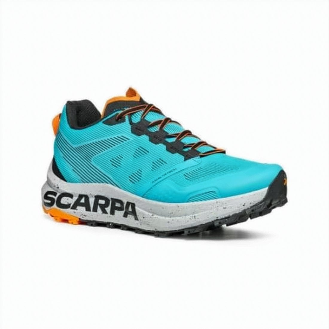 Sporty Turquoise Footwear with Rugged Design