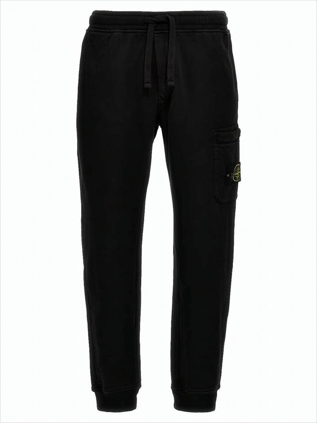 Straight Fit Black Pants