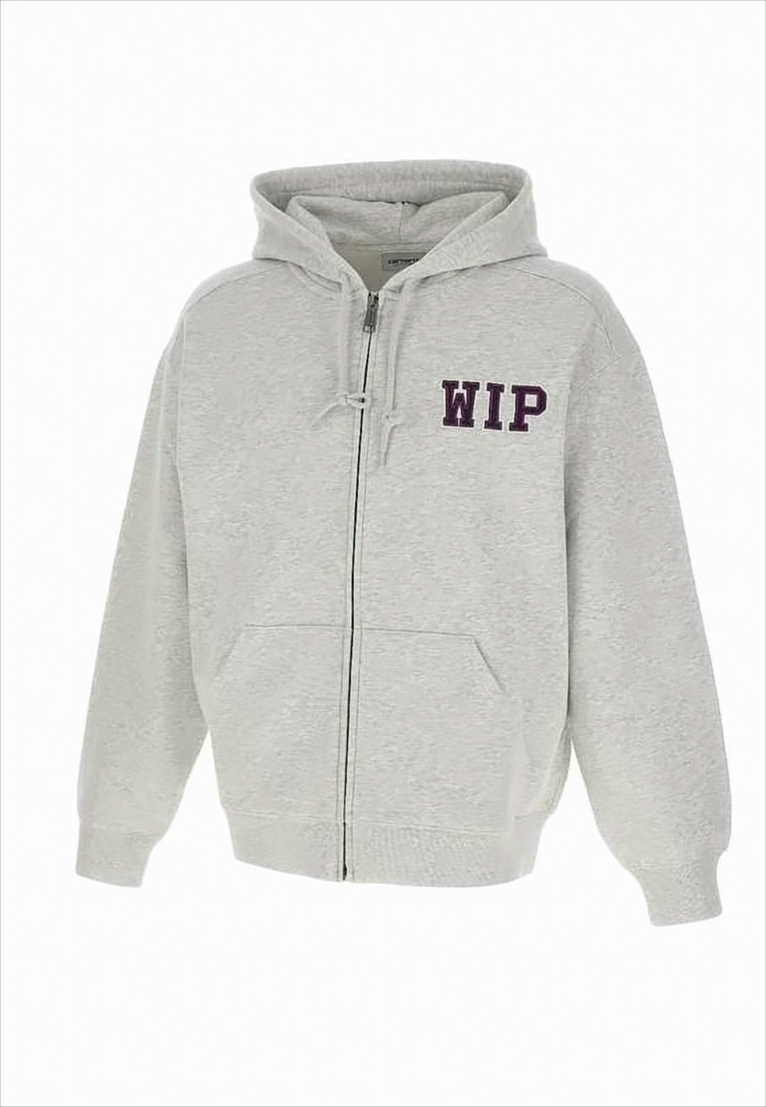 Relaxed Fit Grey Hoodie