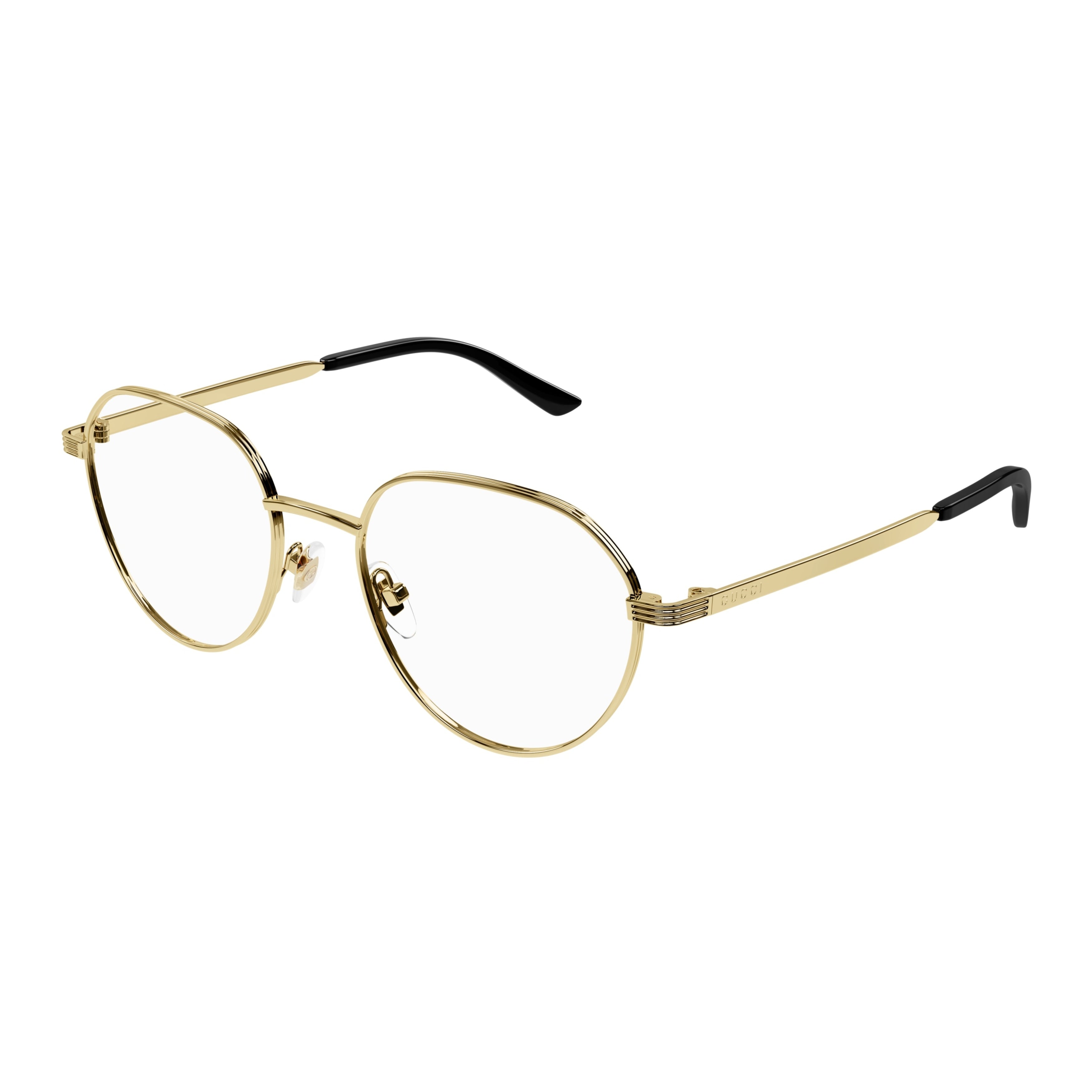 Gg1458o Polished Gold Metal Frame Sunglasses