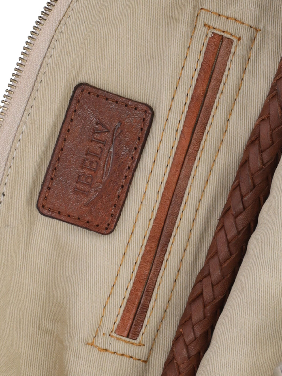 Beige Utopia Woven Raffia Shoulder Bag