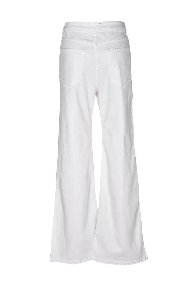 Straight Fit Jeans - White