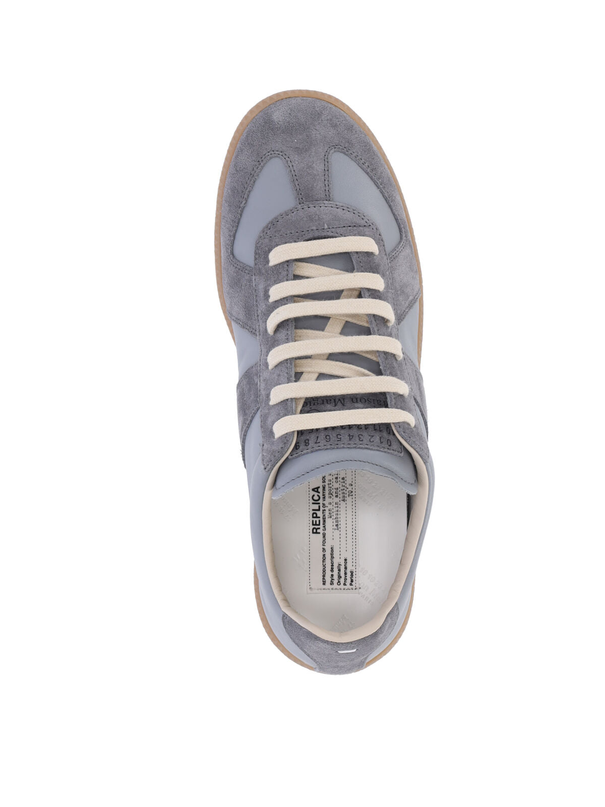Eleganckie szare sneakersy o współczesnym designie