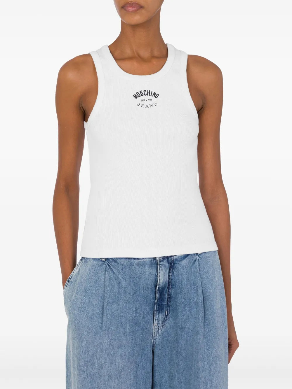 Classic White Top With Minimalist Design