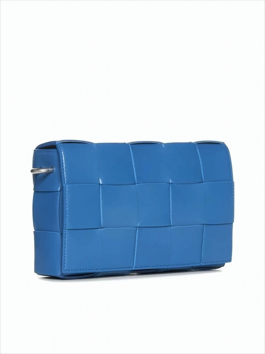 Woven Calf Leather Clutch