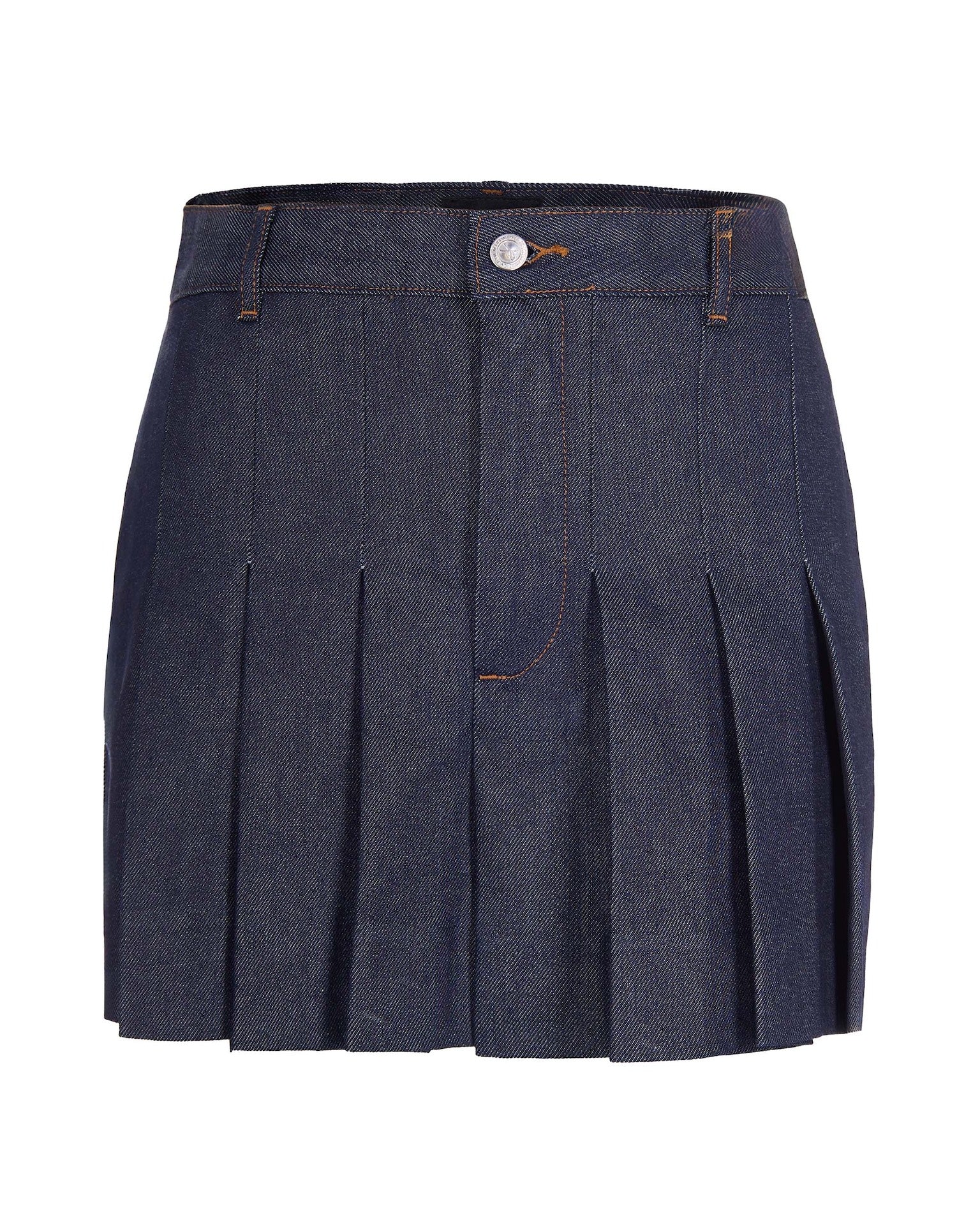 Flared Denim Skirt