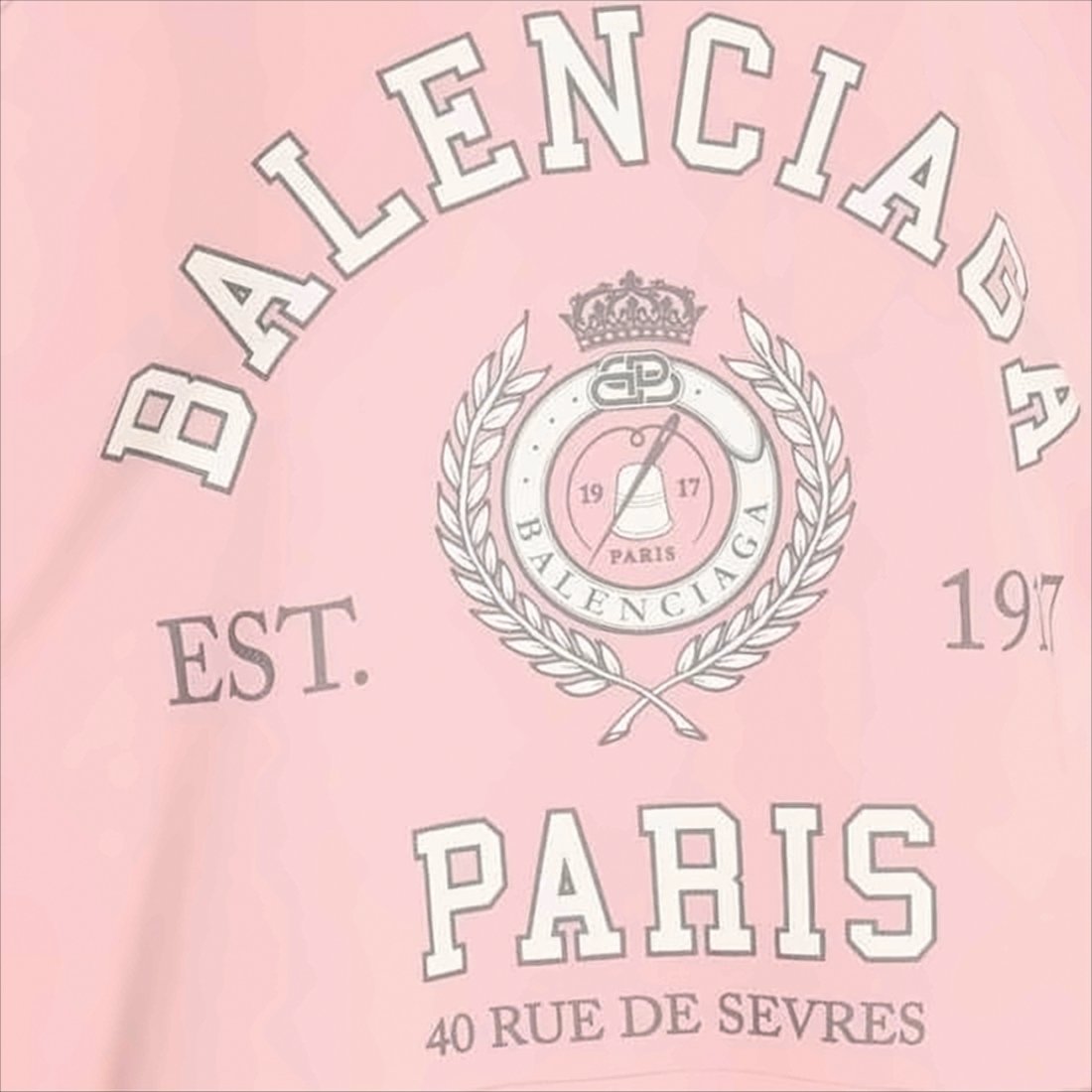 Relaxed Fit Pink Hoodie