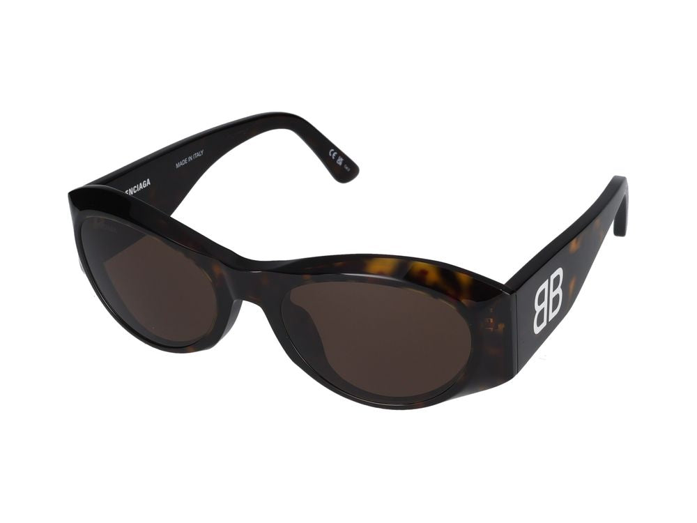 Sunglasses Balenciaga BB0396SK 002 havana havana brown 55/20/145