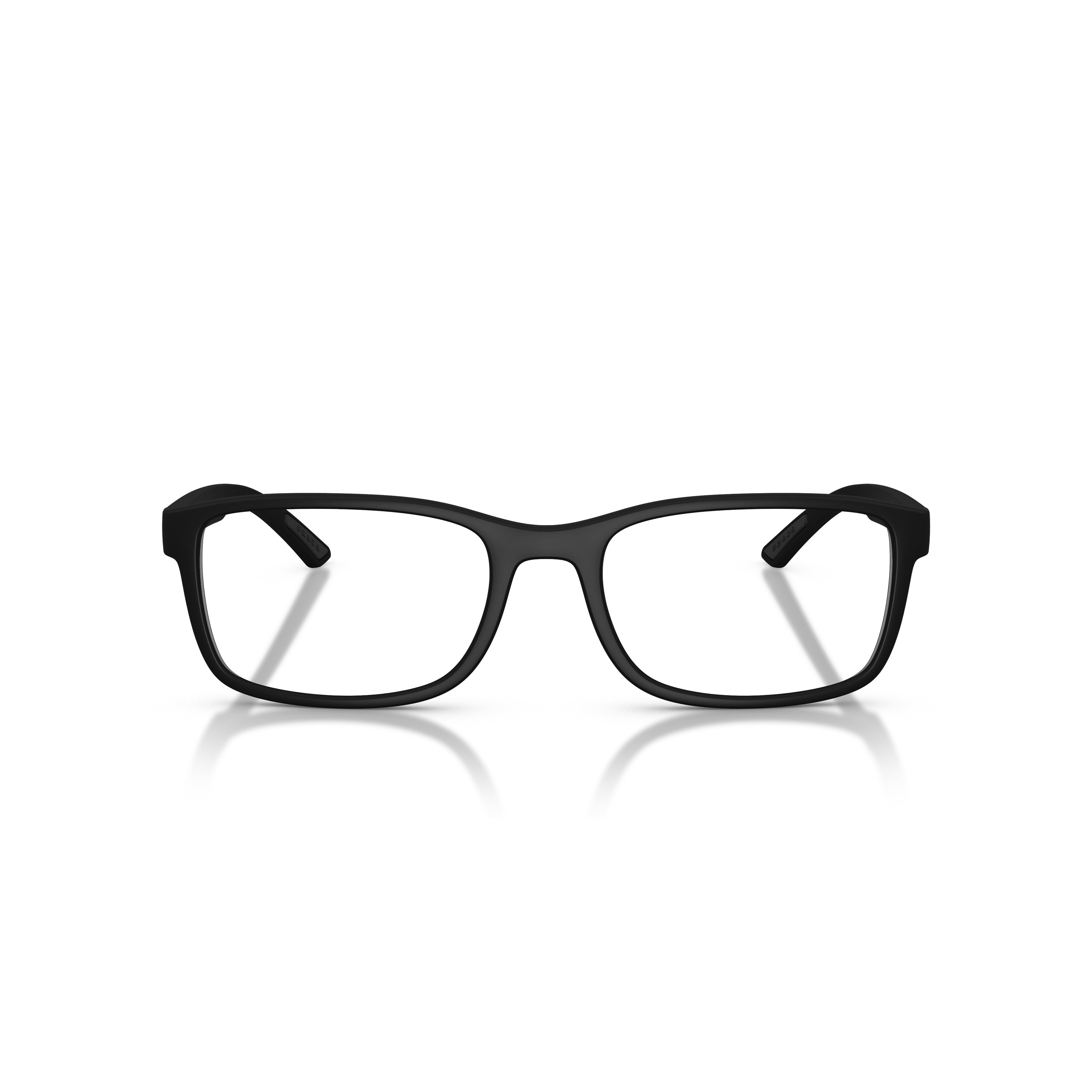 0ps 06rv Rectangular Matte Black Eyeglasses