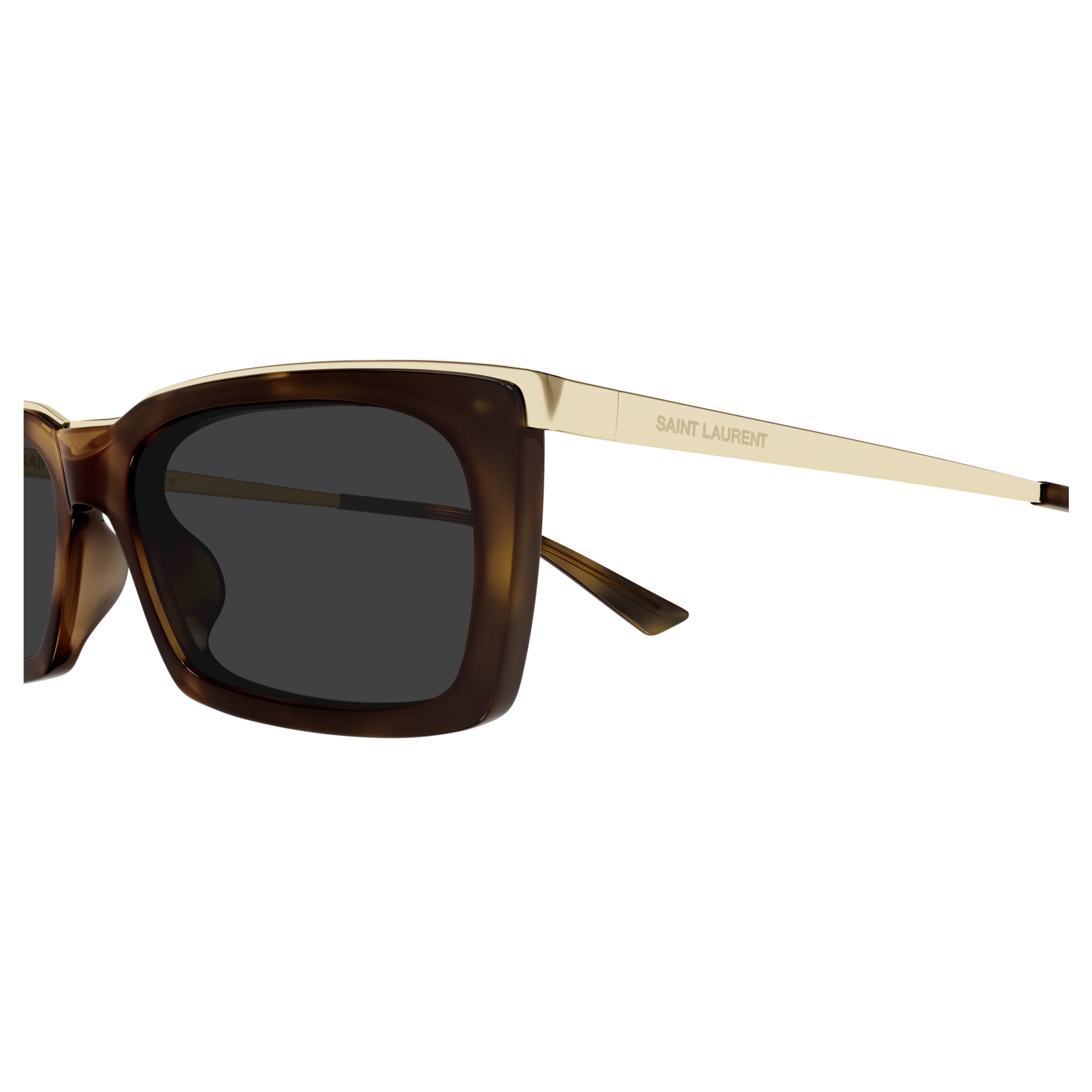 Sl 766 Rectangular Tortoiseshell Sunglasses