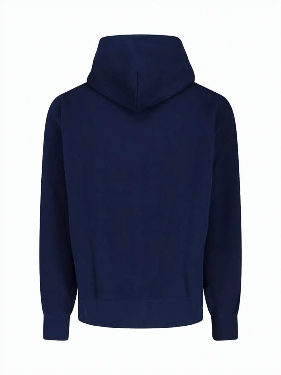 Hooded Sweatshirt with Kangaroo Pocket and Script Detail