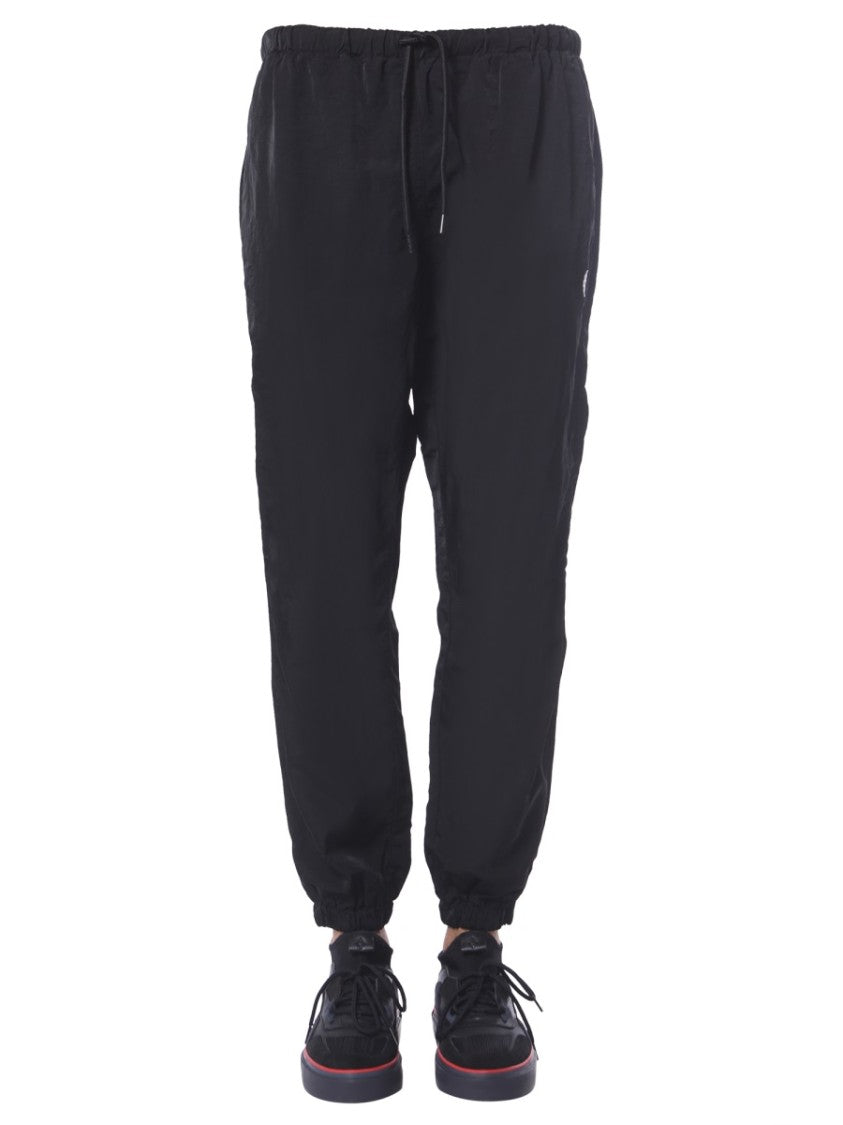 Tapered Black Jogging Pants