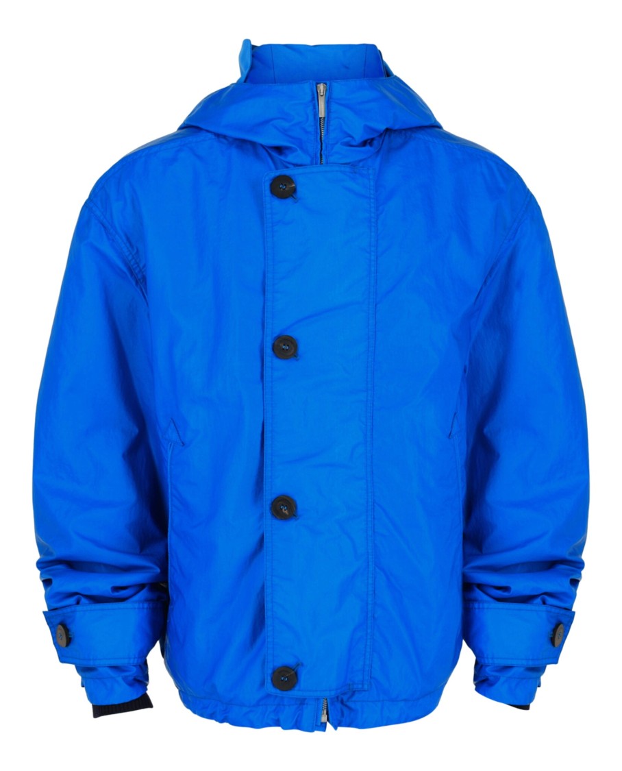 Coated Hooded Jacket