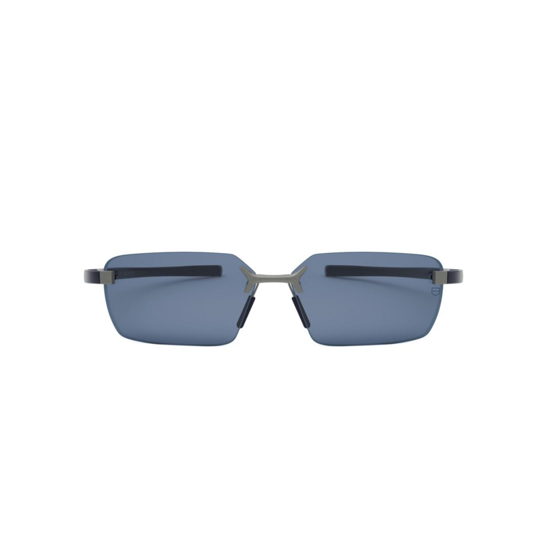 Th40005u Rimless Rectangular Titanium Sunglasses