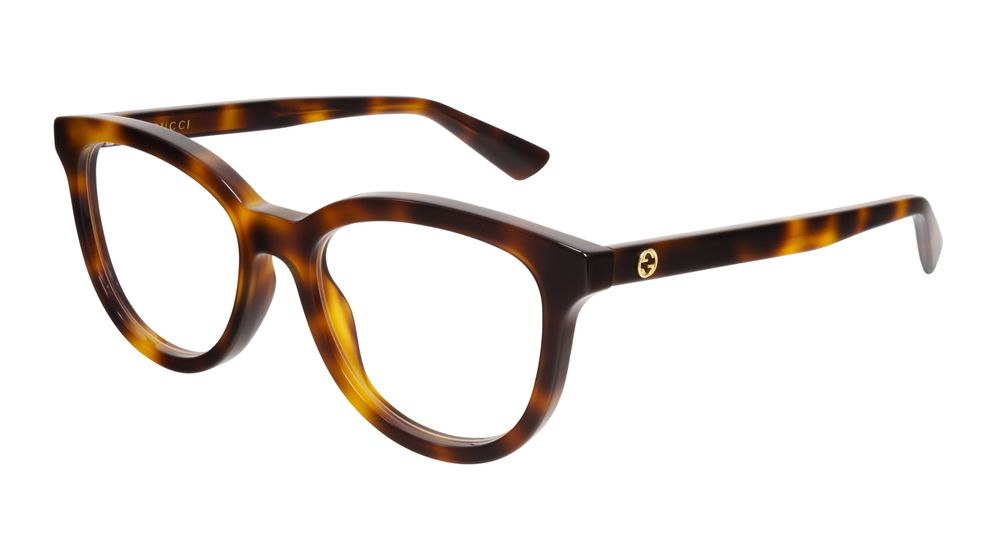 Eyeglasses Gucci GG1687O 002 Havana Havana Transpa 52/18/140