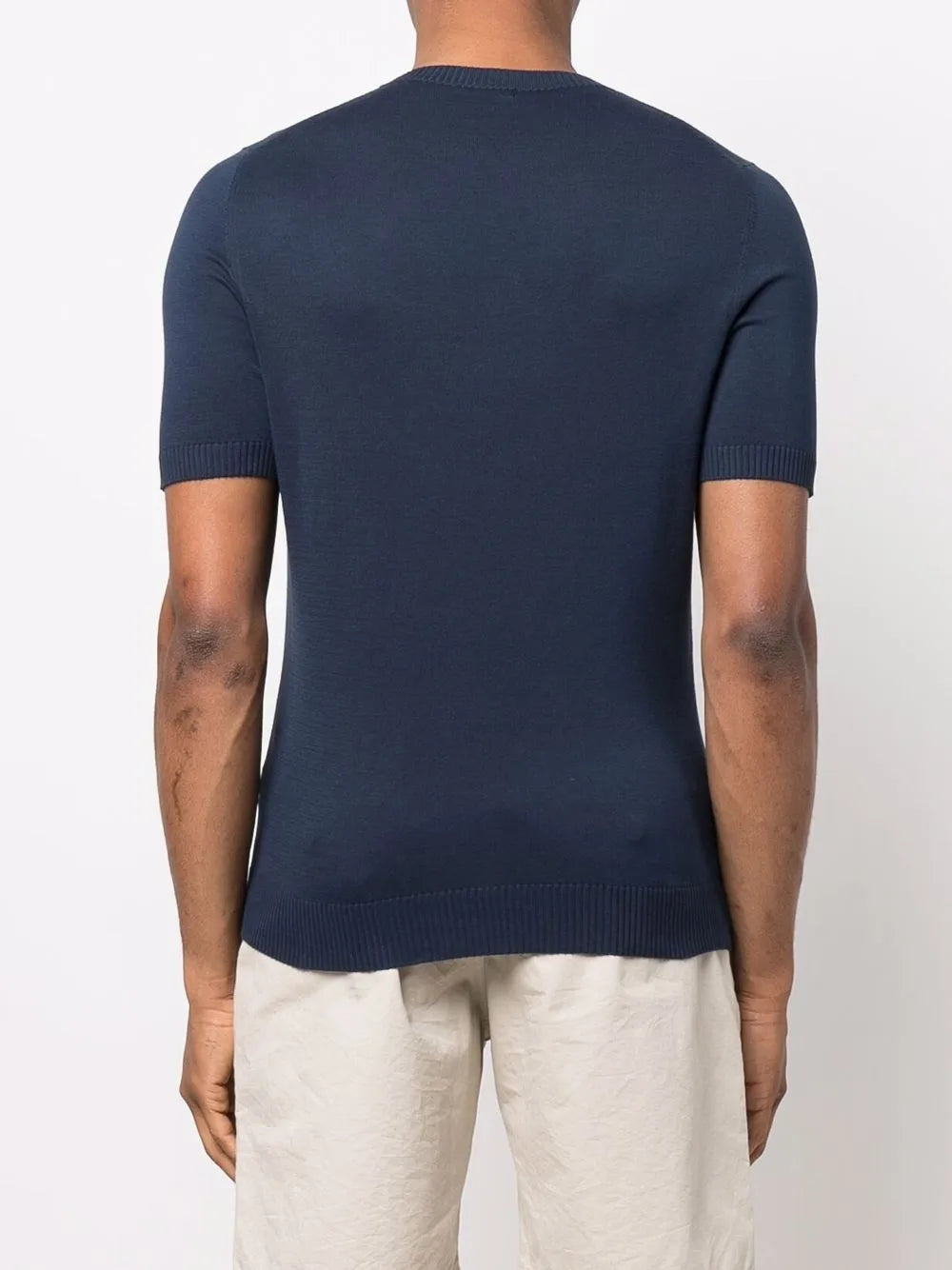 Classic Fit Malo T-Shirt With Round Neckline