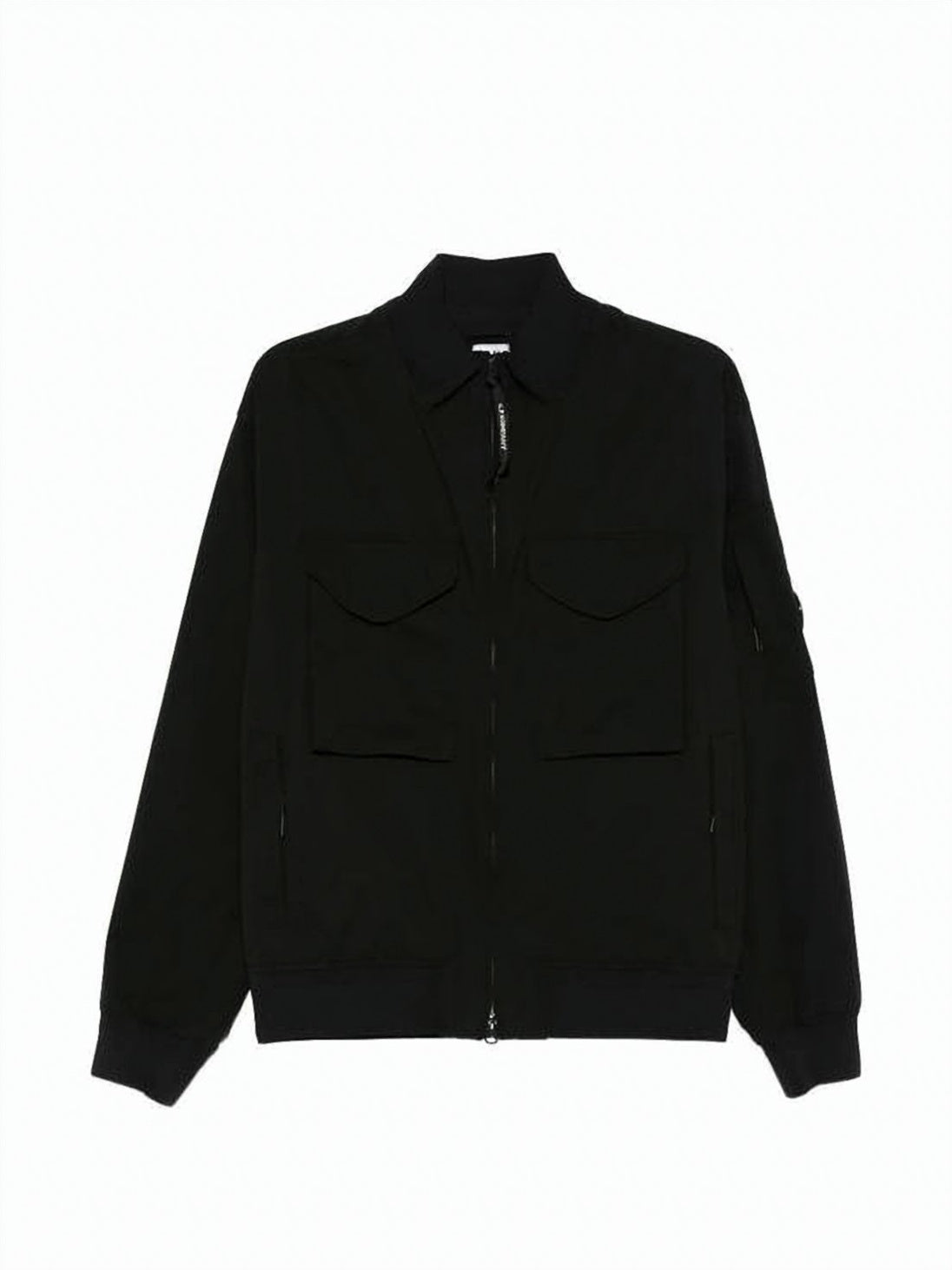 Zip-Closure Minimalist Jacket with Flap Pockets