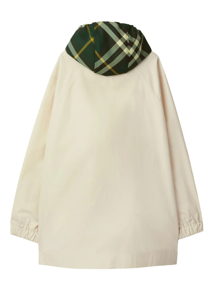Relaxed Fit Zip-Front Coat
