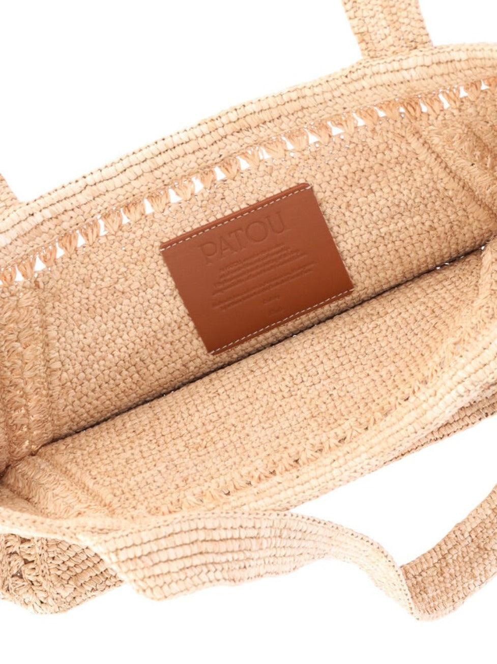 "Trapezio" Large Tote – Beige