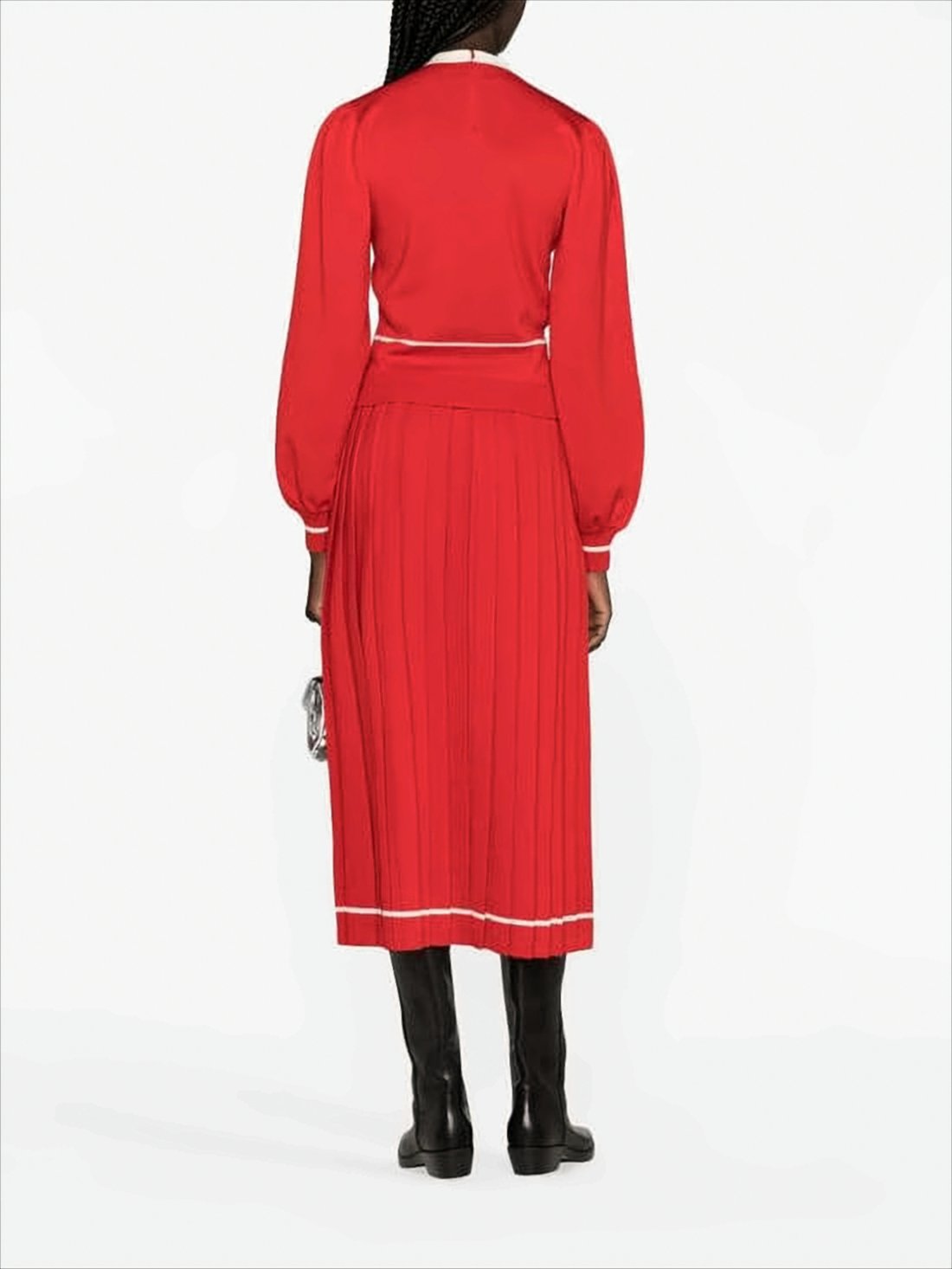 Red Wool Blouse