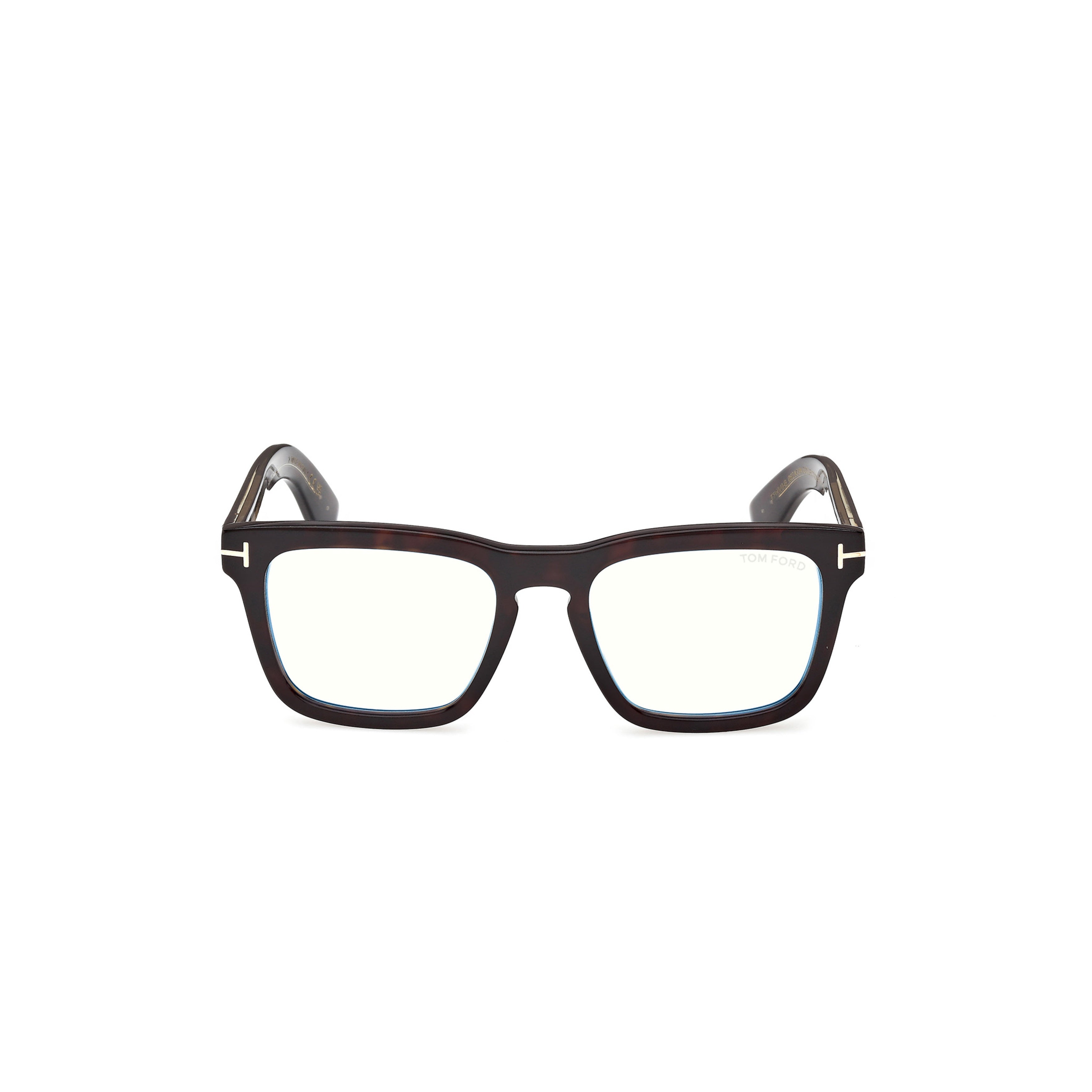 Ft6070-B Tortoiseshell Square Frame Eyeglasses