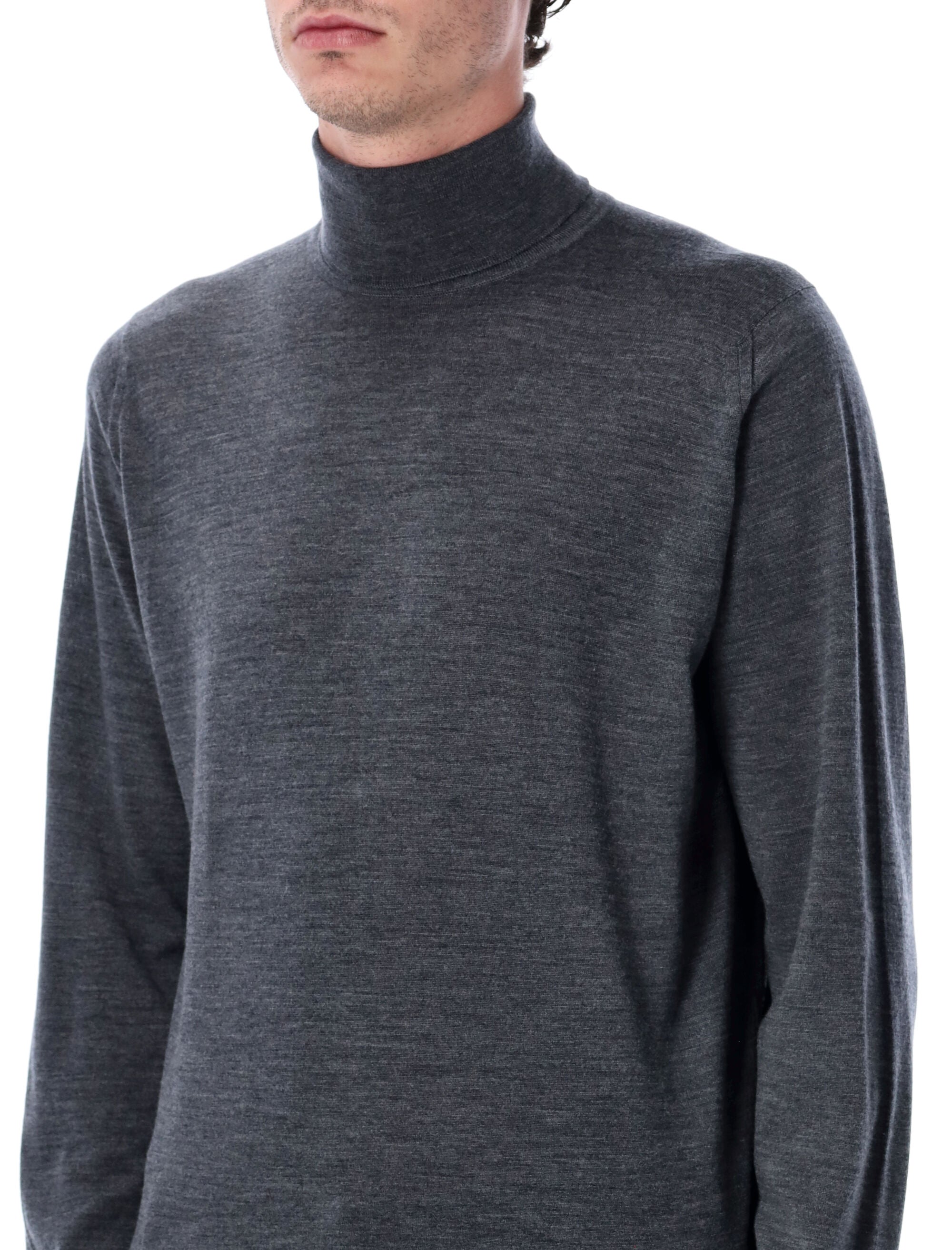 Cherwell Extra Fine Merino Wool Roll Neck Jumper