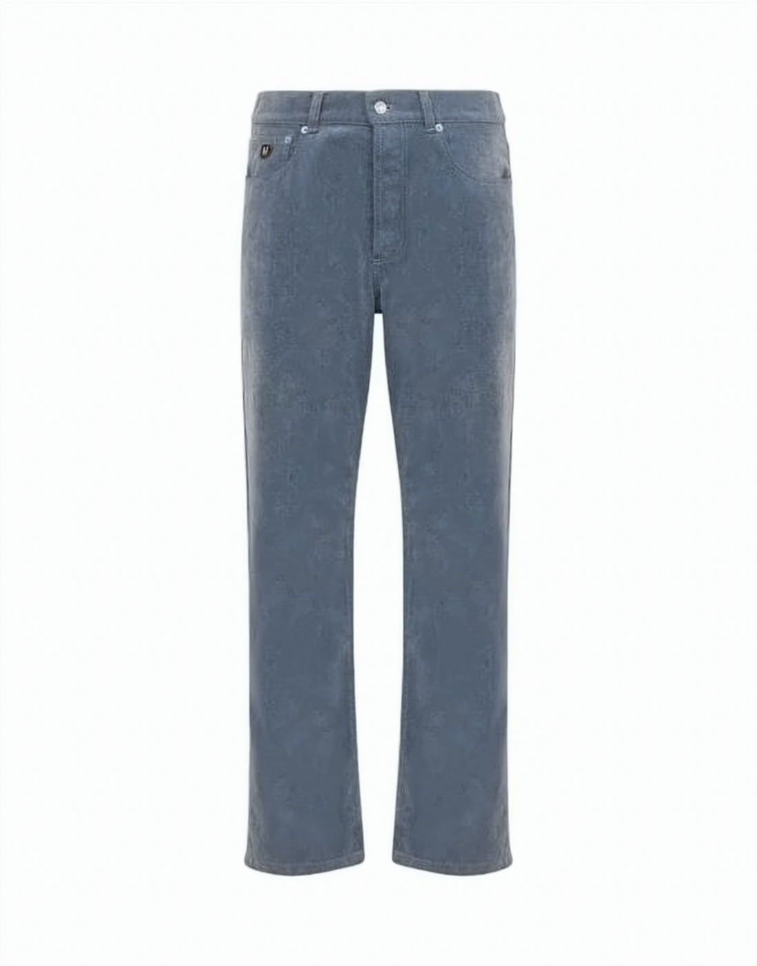 Straight-Leg Pants with Classic Five-Pocket Design