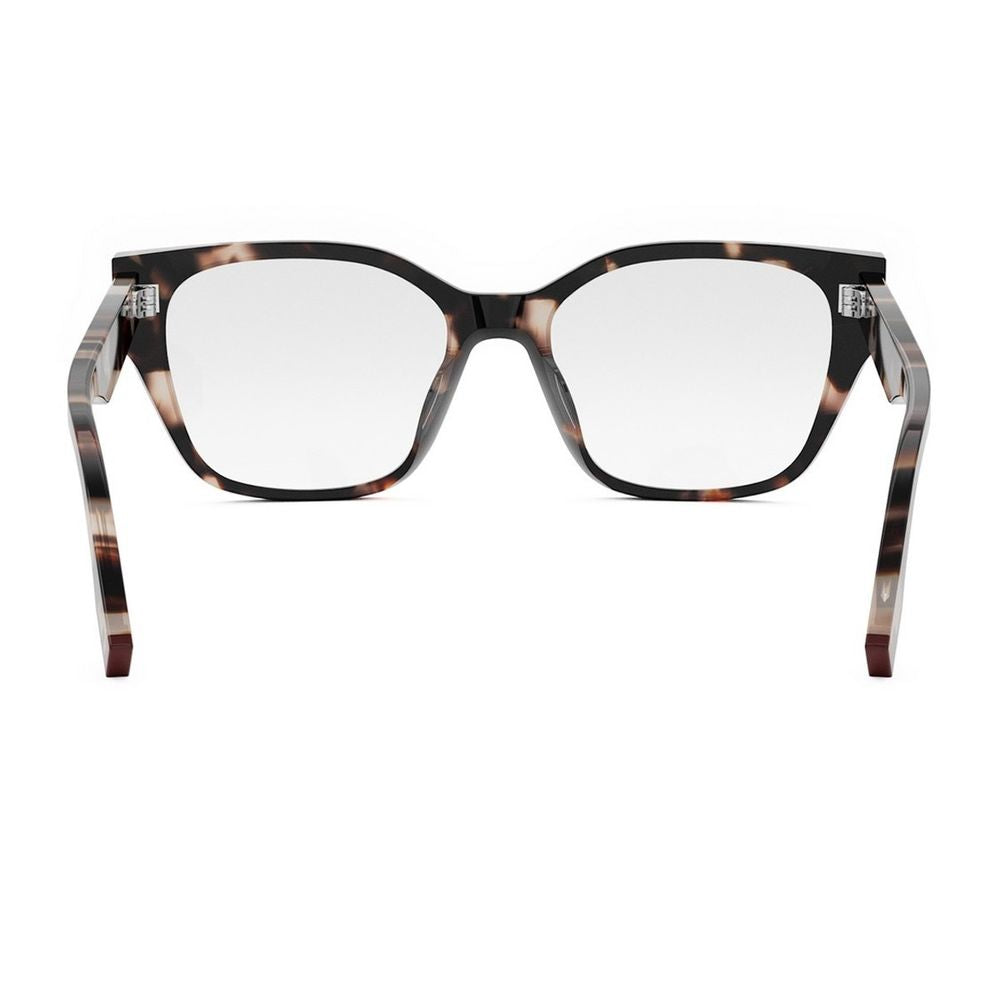 Way Oversized Geometric Acetate Frame Optical Glasses
