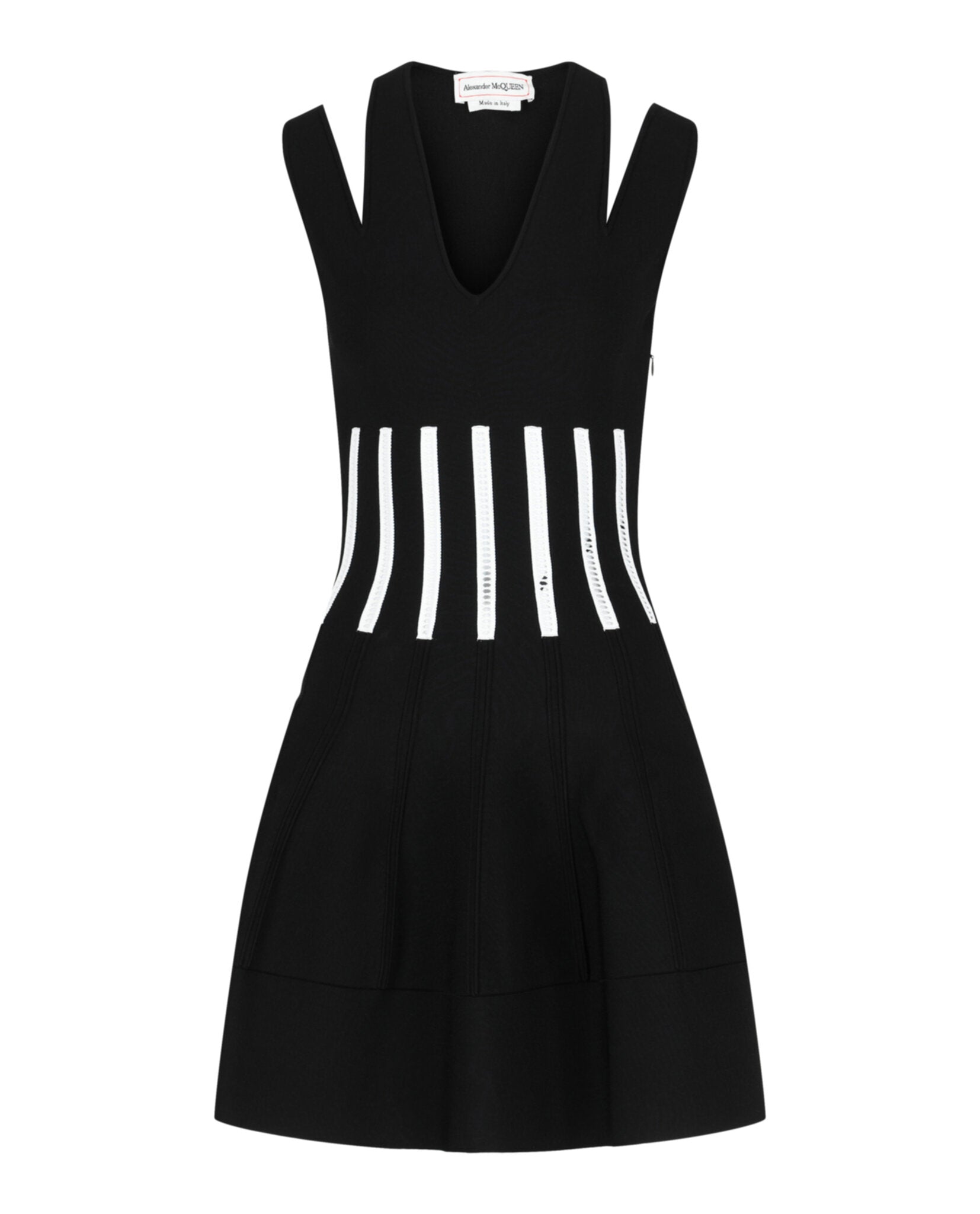 Coutout Shoulder Corset Mini Dress