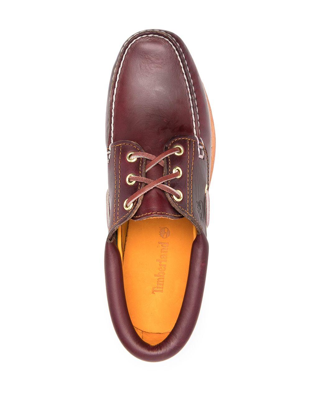 Moccasin-Inspired Purple Flat Shoes