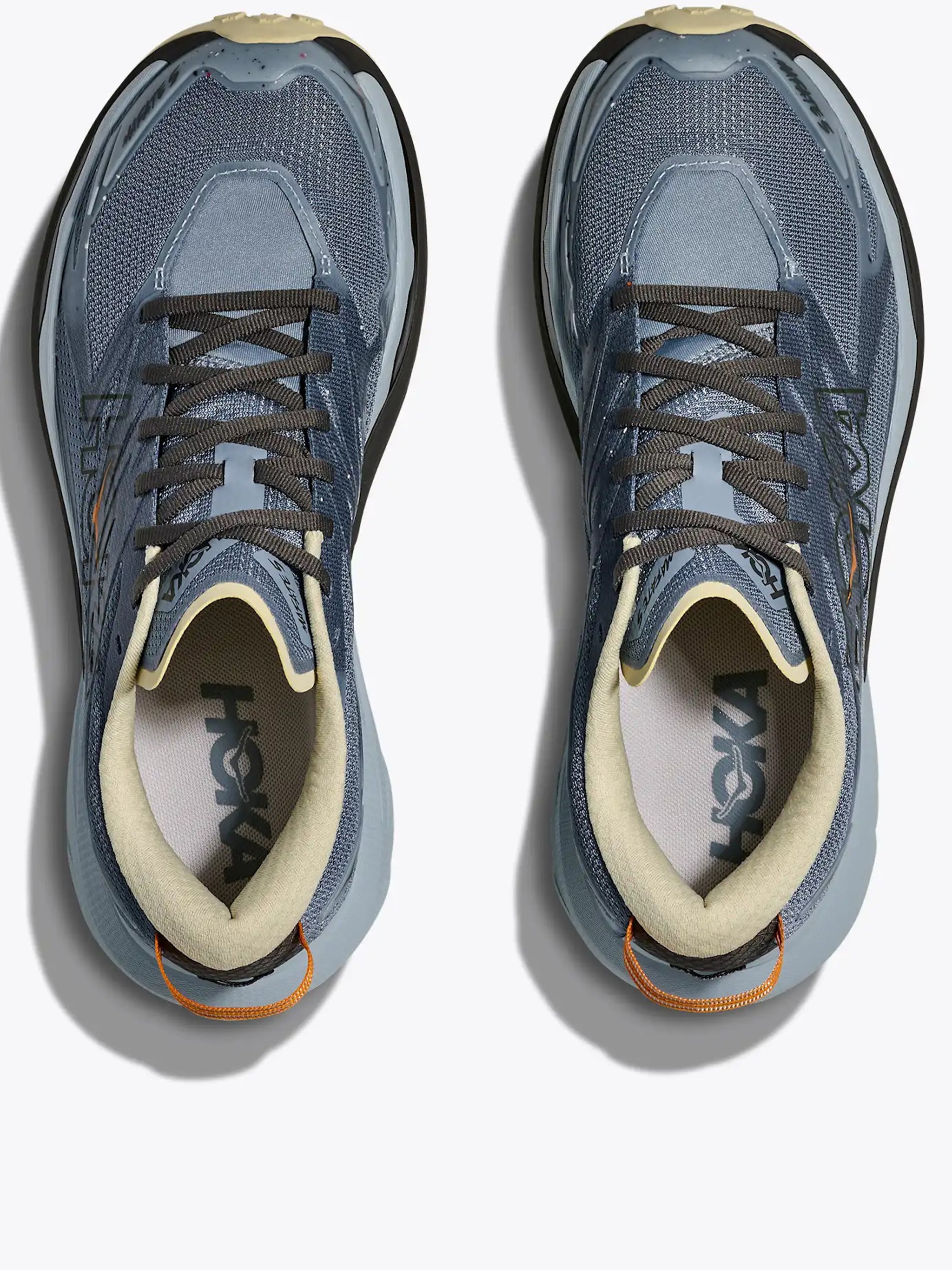 Streamlined Blue-Gray Athletic Sneakers