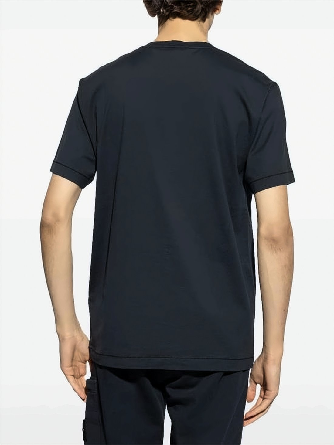 Minimalistic Black Cotton T-Shirt