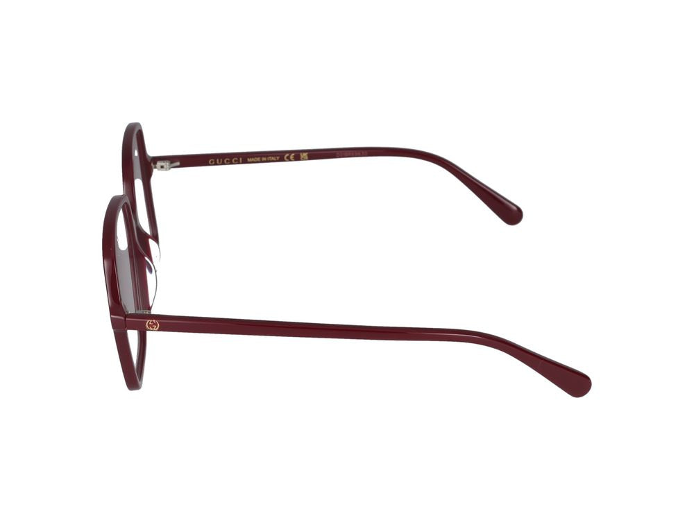Eyeglasses Gucci GG1003O 005 burgundy burgundy transparent 53/16/140