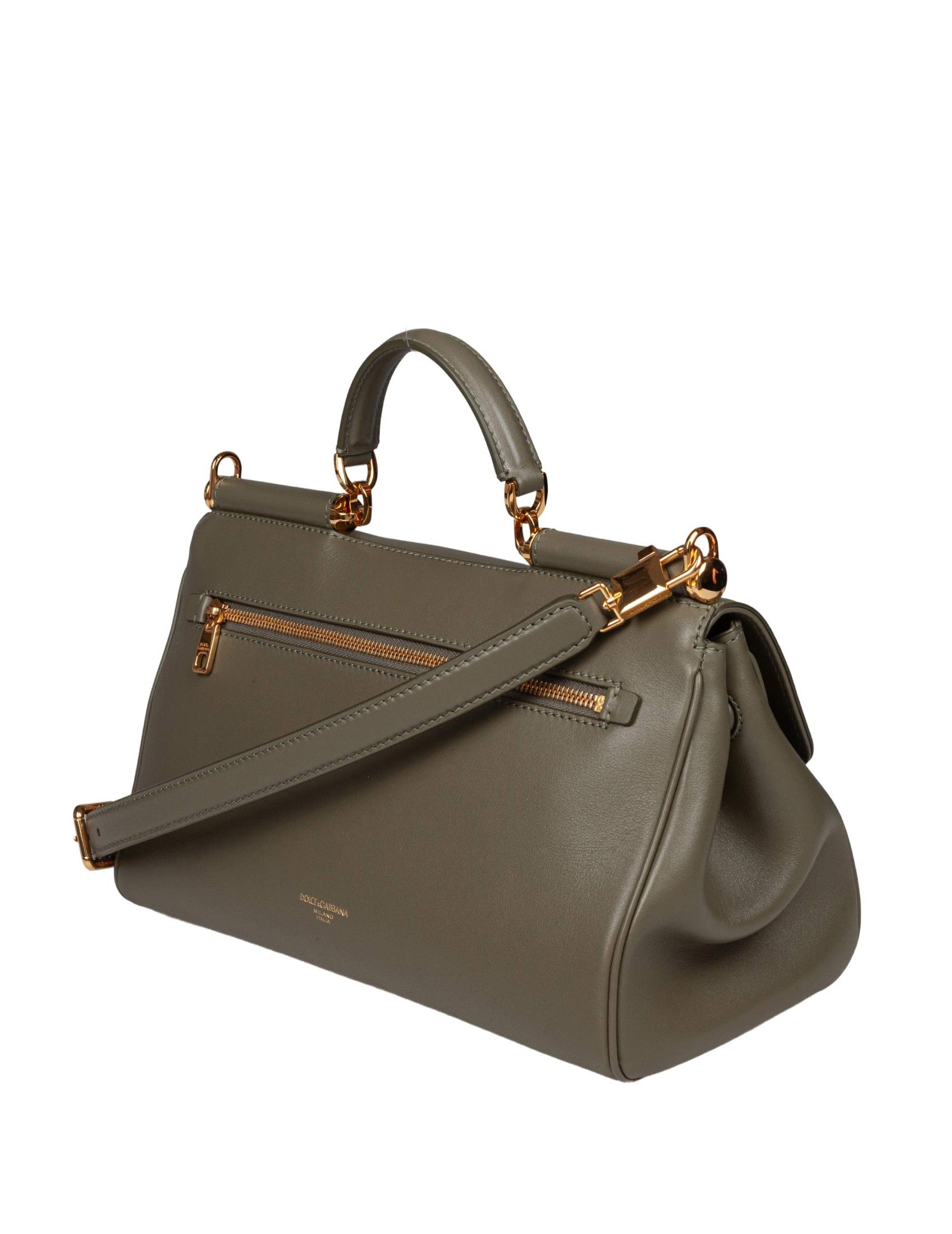 Vintage My Sicily Caramel Leather Bag