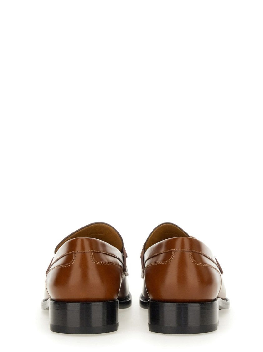 Brown Leather Loafers