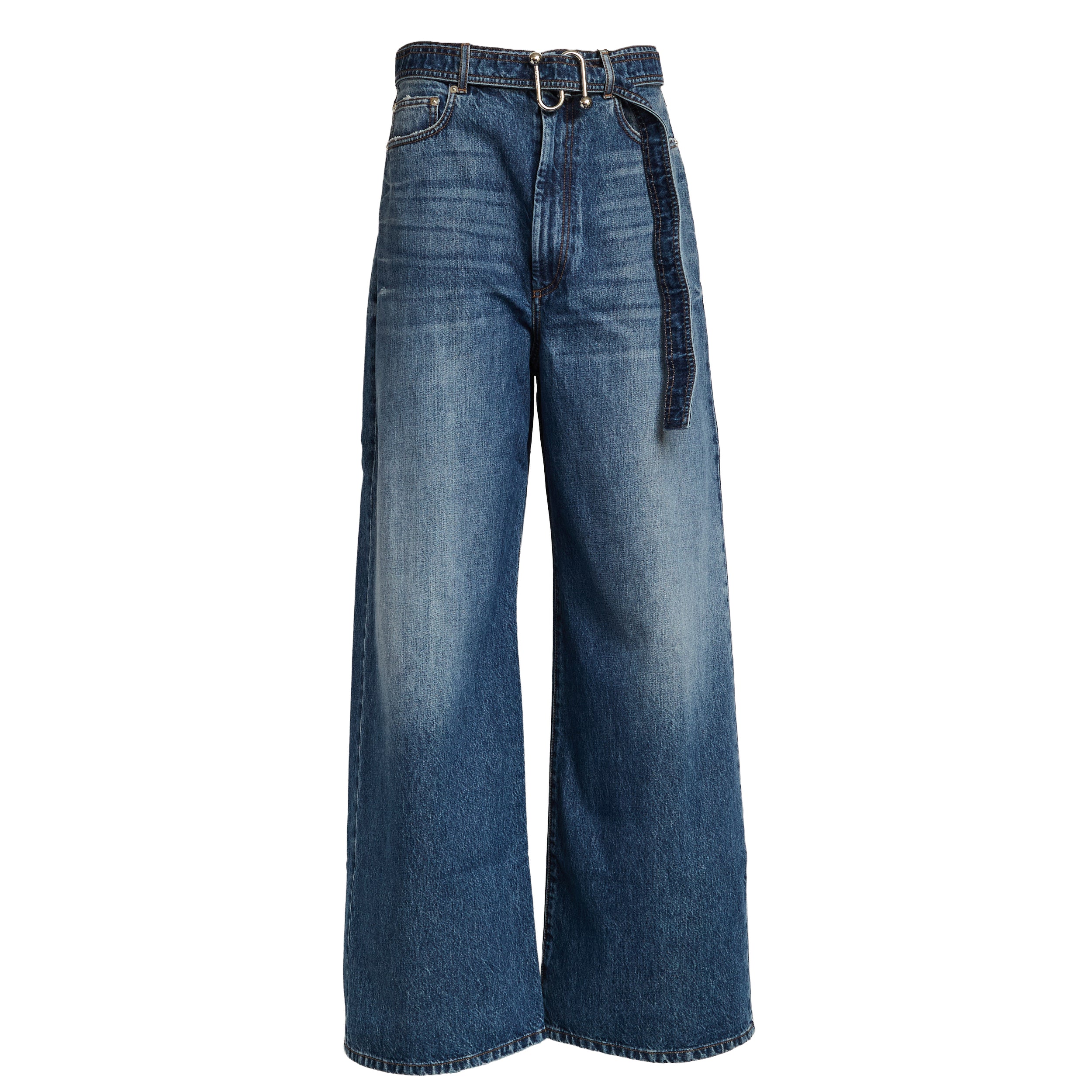Vintage Oversize Blue Denim Jeans