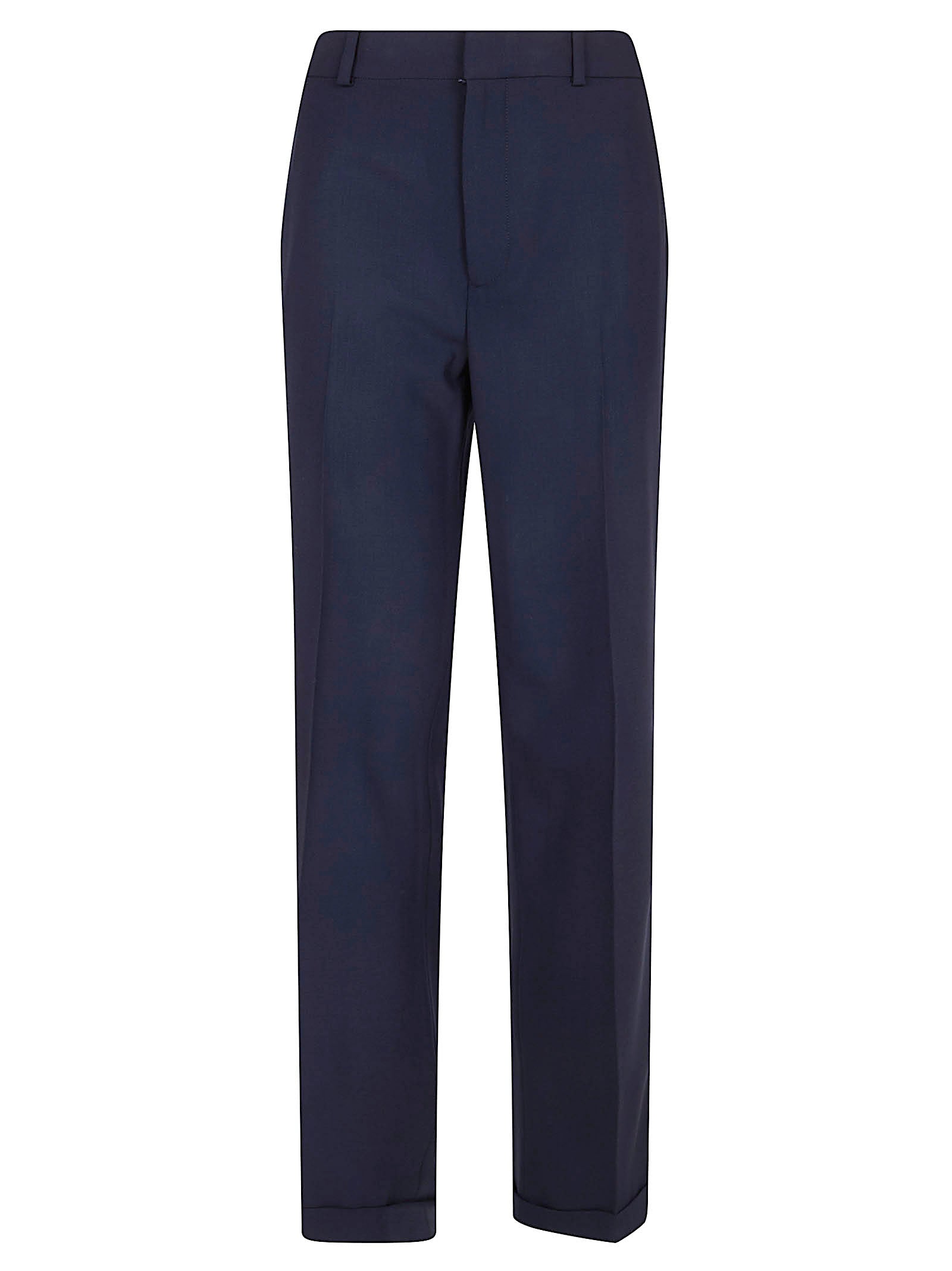 Tailored Straight-Leg Trousers