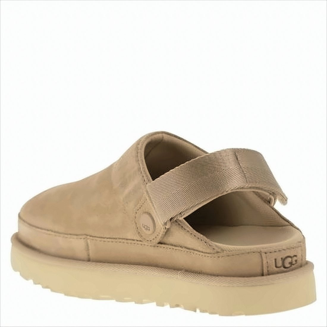 Suede Slip-On Mules with Textured EVA Sole