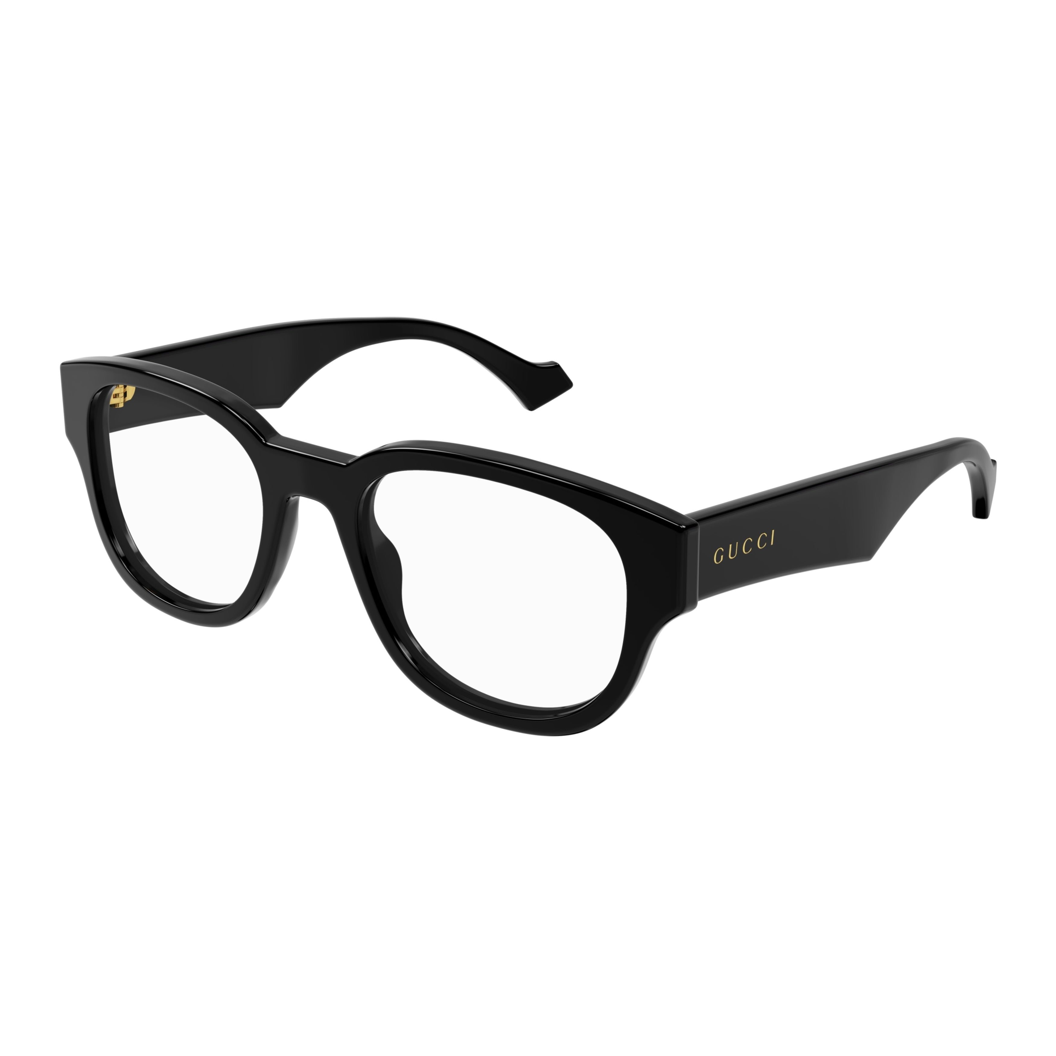 Gg1429o Thick Rectangular Frame Eyeglasses