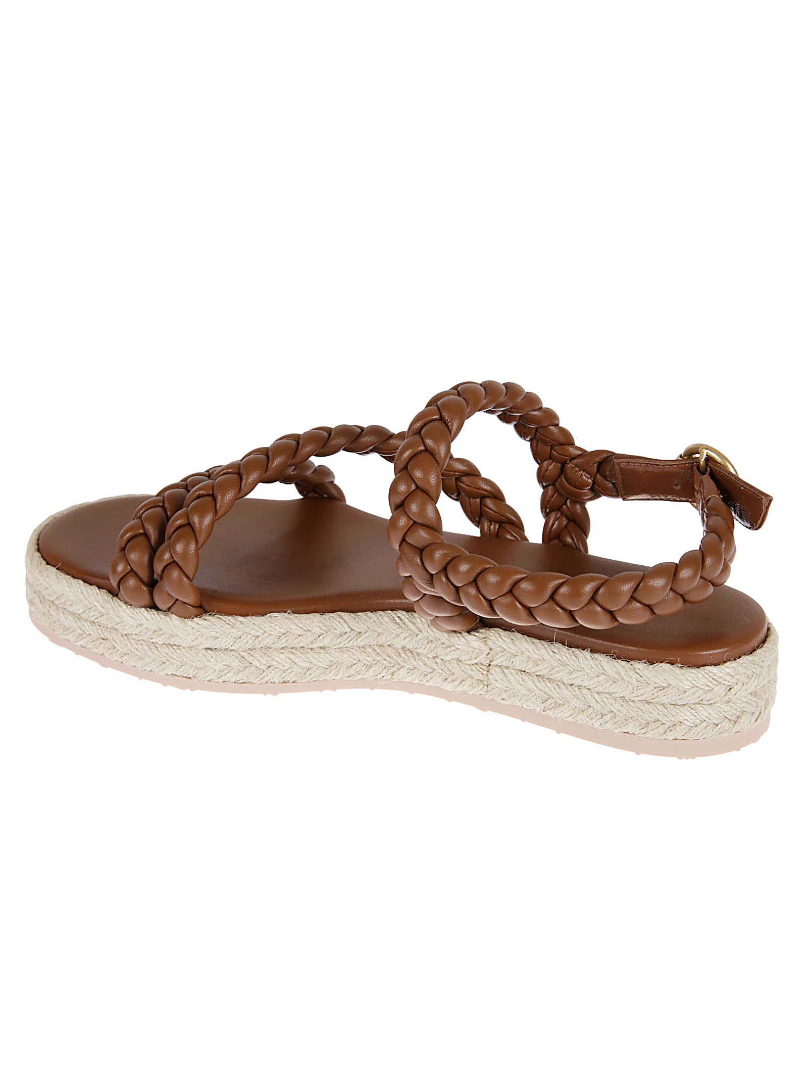Braided Leather Sandals