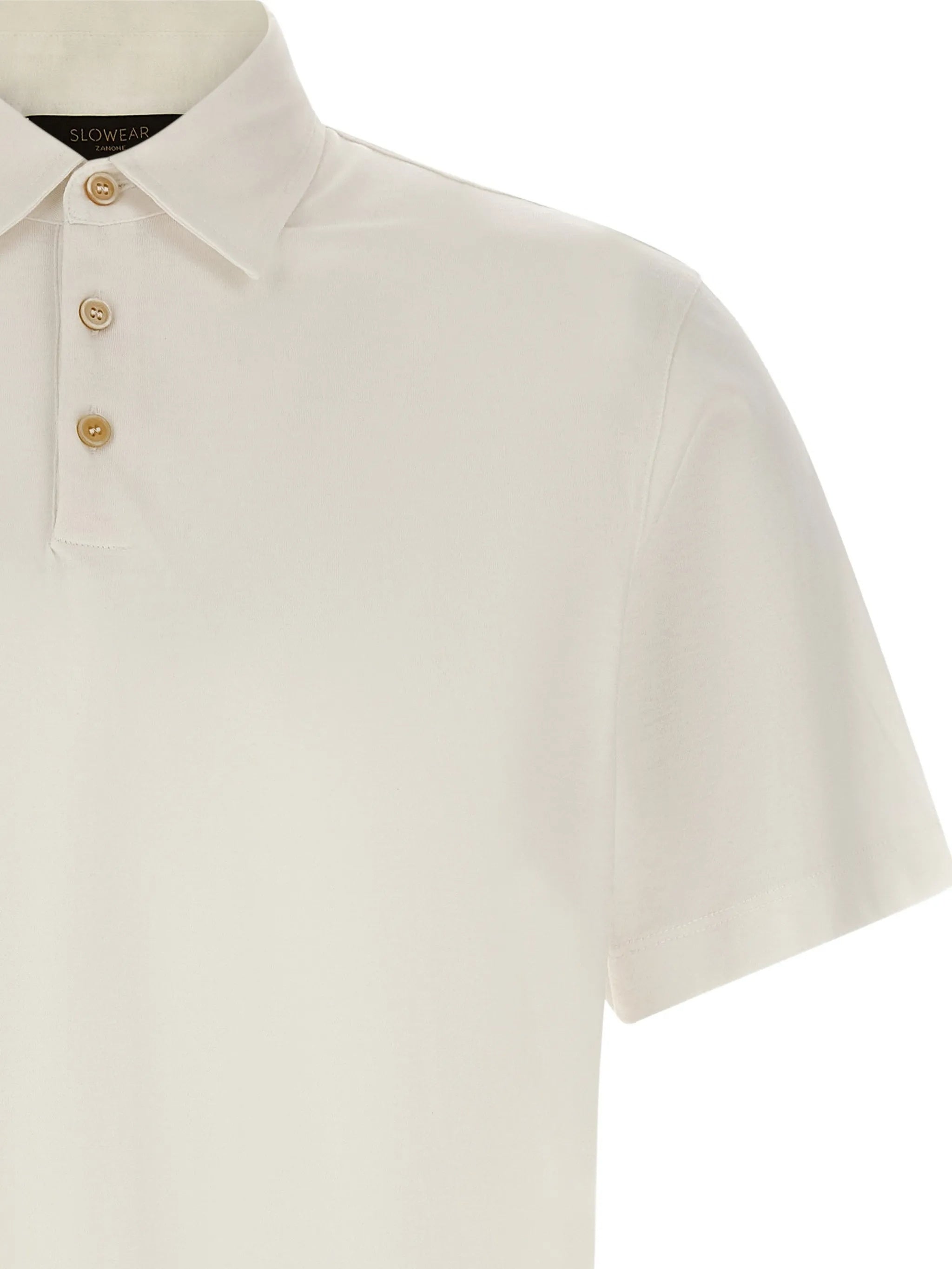 Lightweight Boxy Fit Cotton Polo Shirt