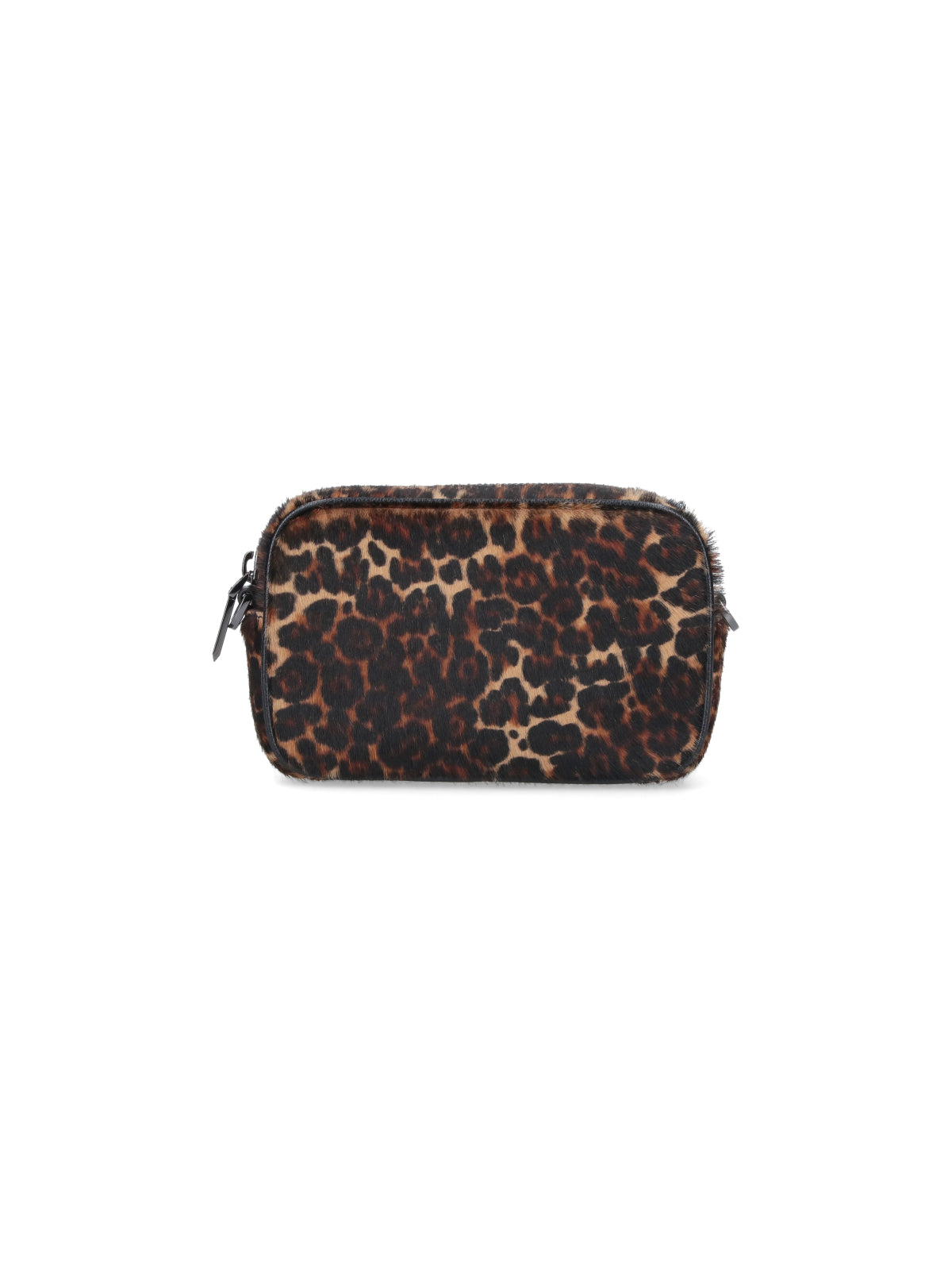 Medium Brown Leather Bag With Structured Silhouette