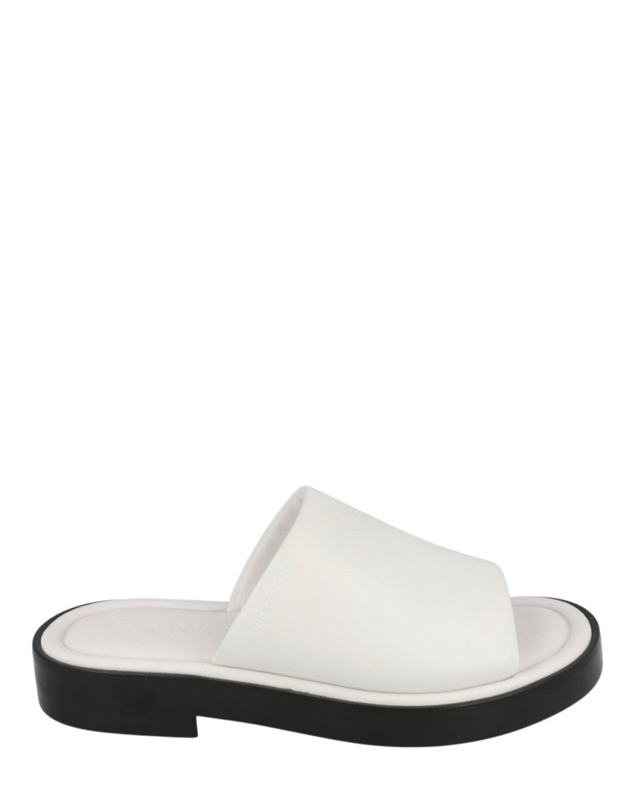 Giunone Leather Slides