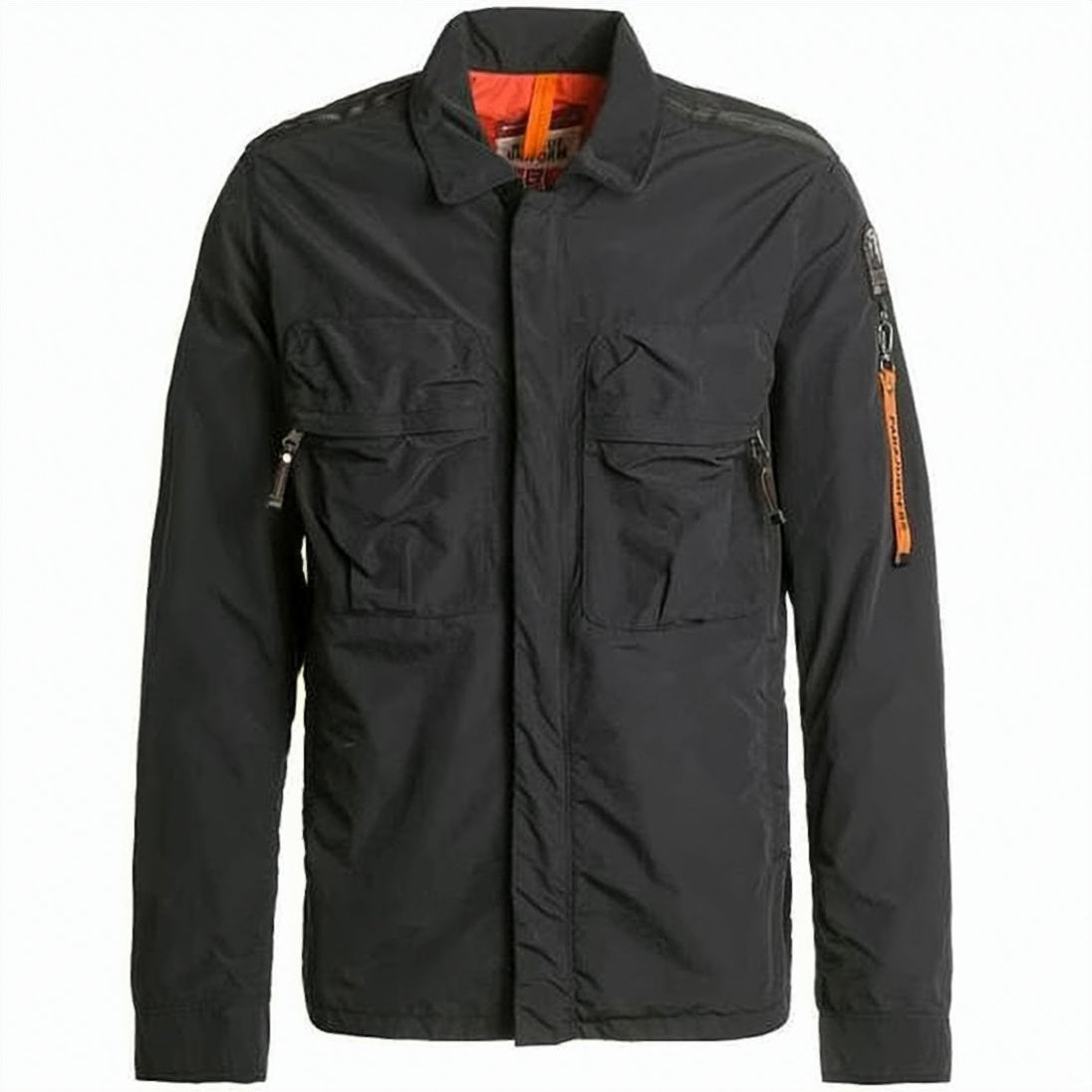 Streamlined Black Casual Jacket