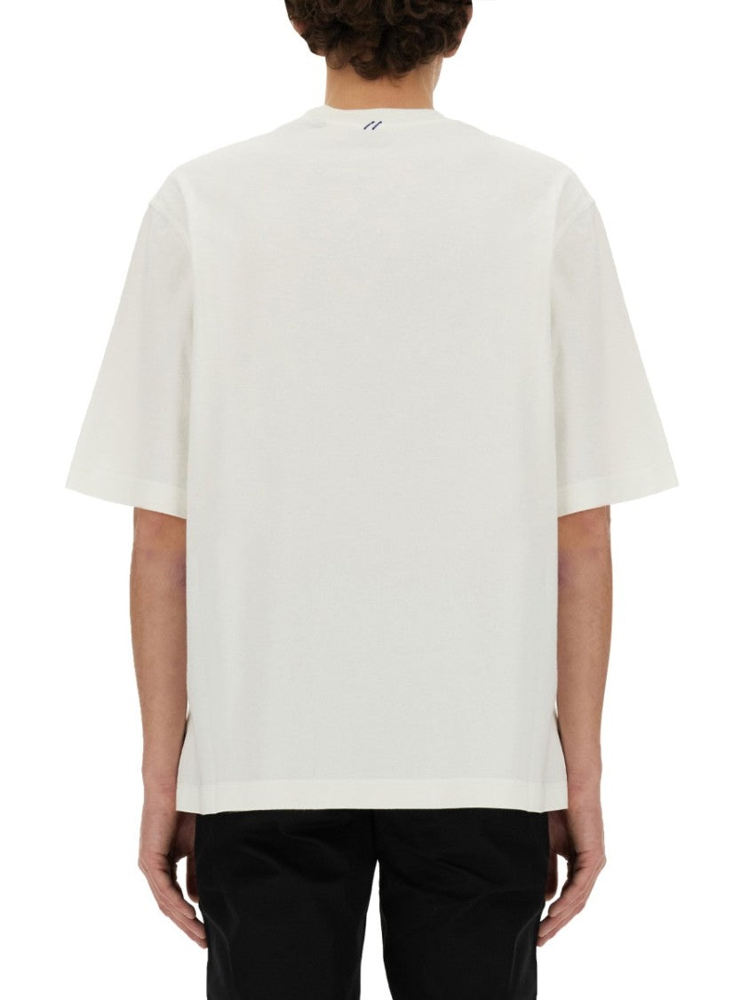 Regular Fit Cotton T-Shirt With Subtle Hem Patch