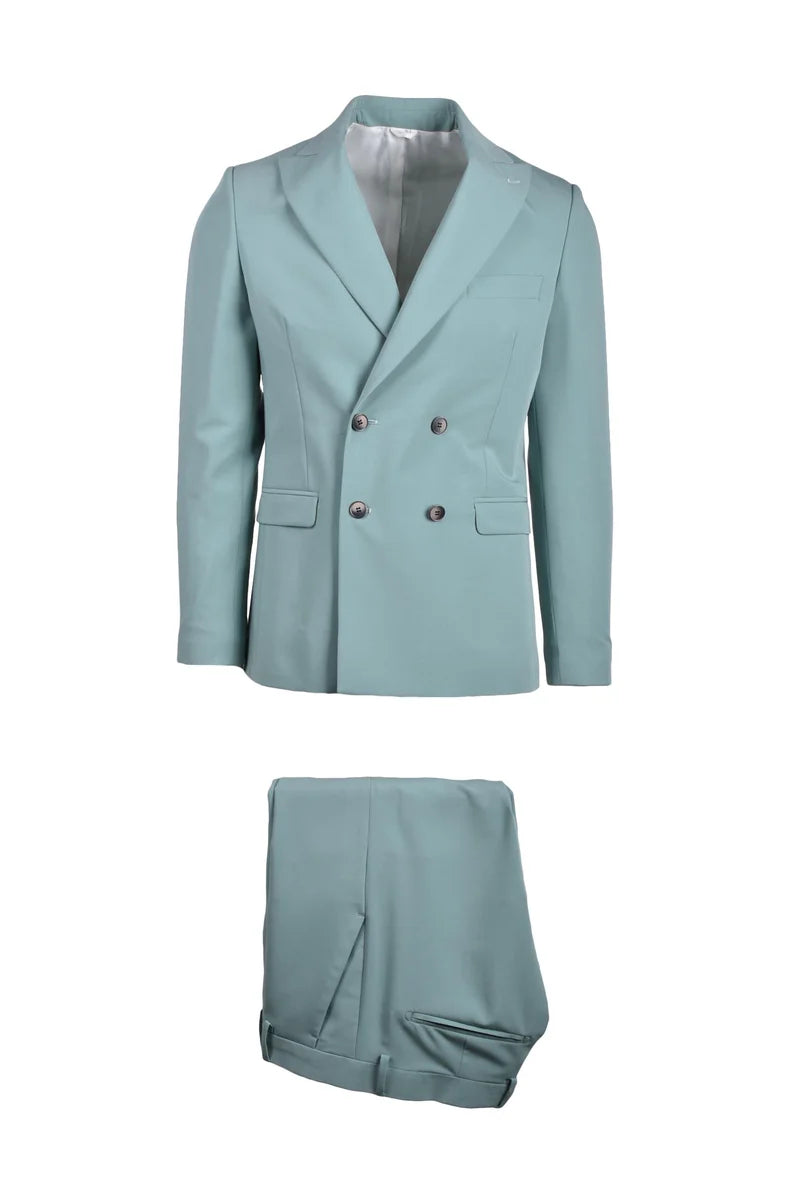 Polyester Viscose Stretch Suit