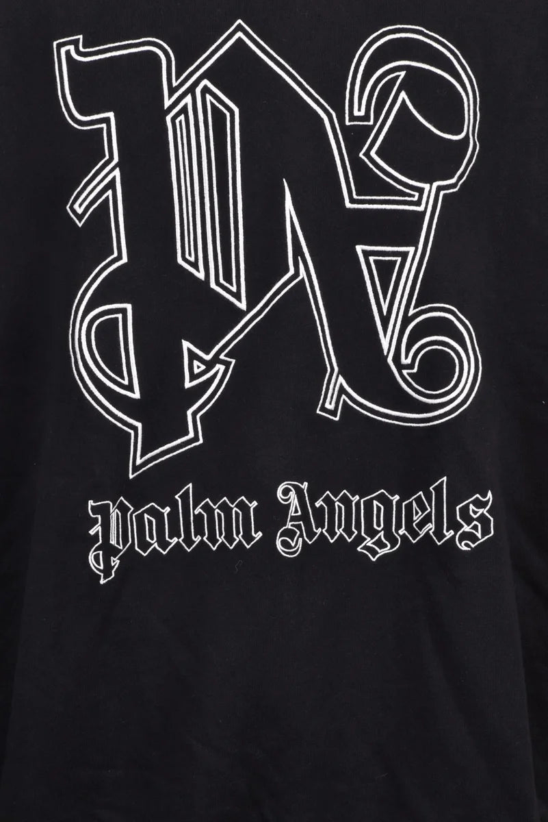 Hoodie Sweatshirt - Black/White