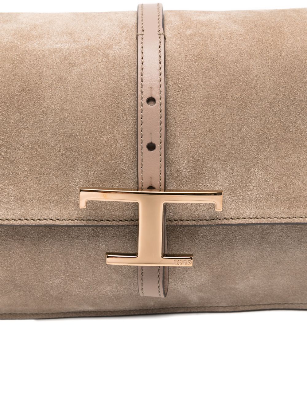 Structured Suede Handbag